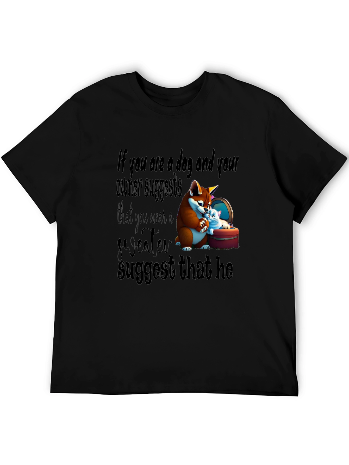 Dog Owner Funny Graphic Tee