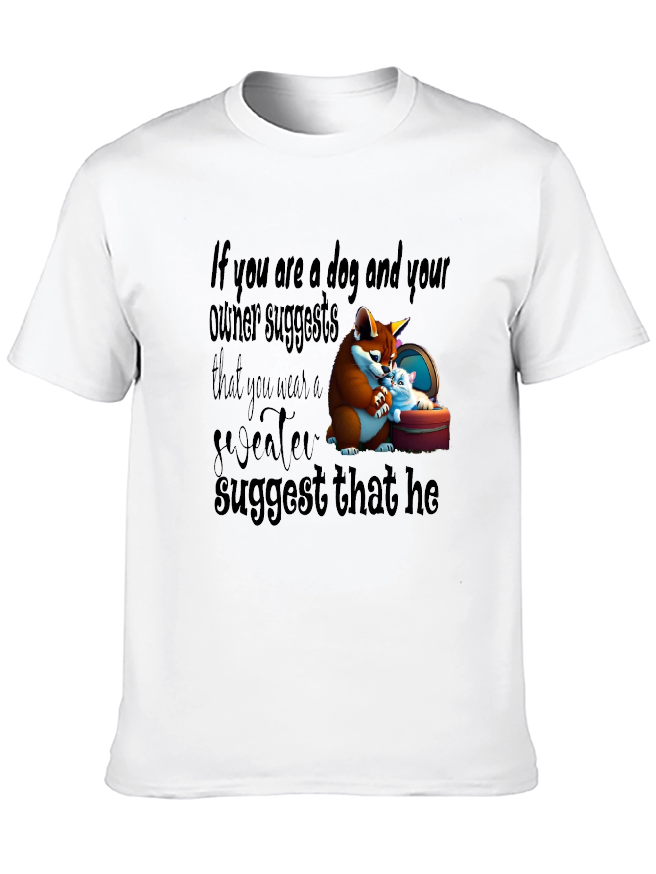 Dog Owner Funny Graphic Tee