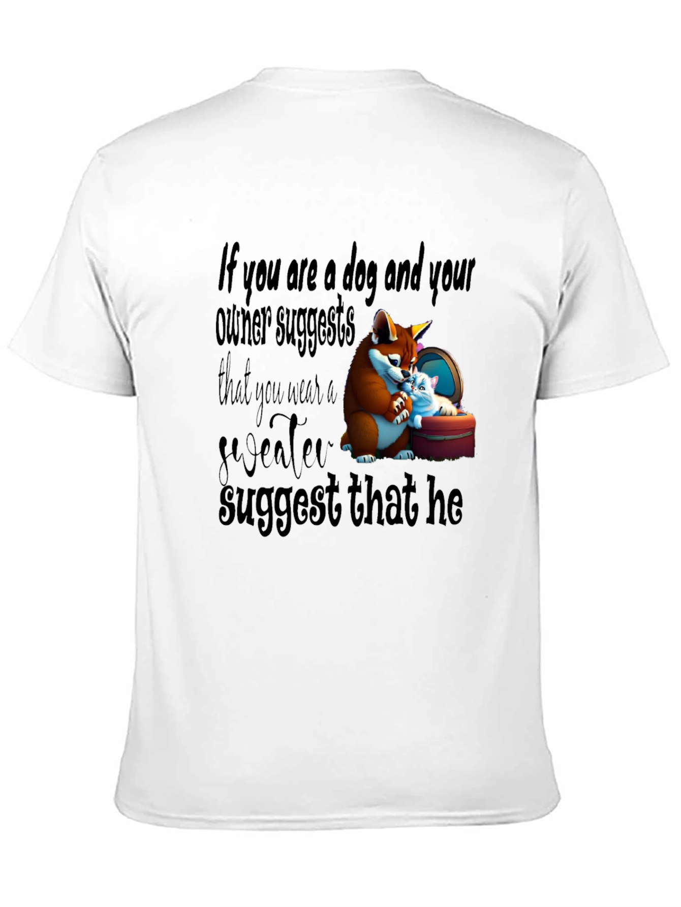 Dog Owner Funny Graphic Tee