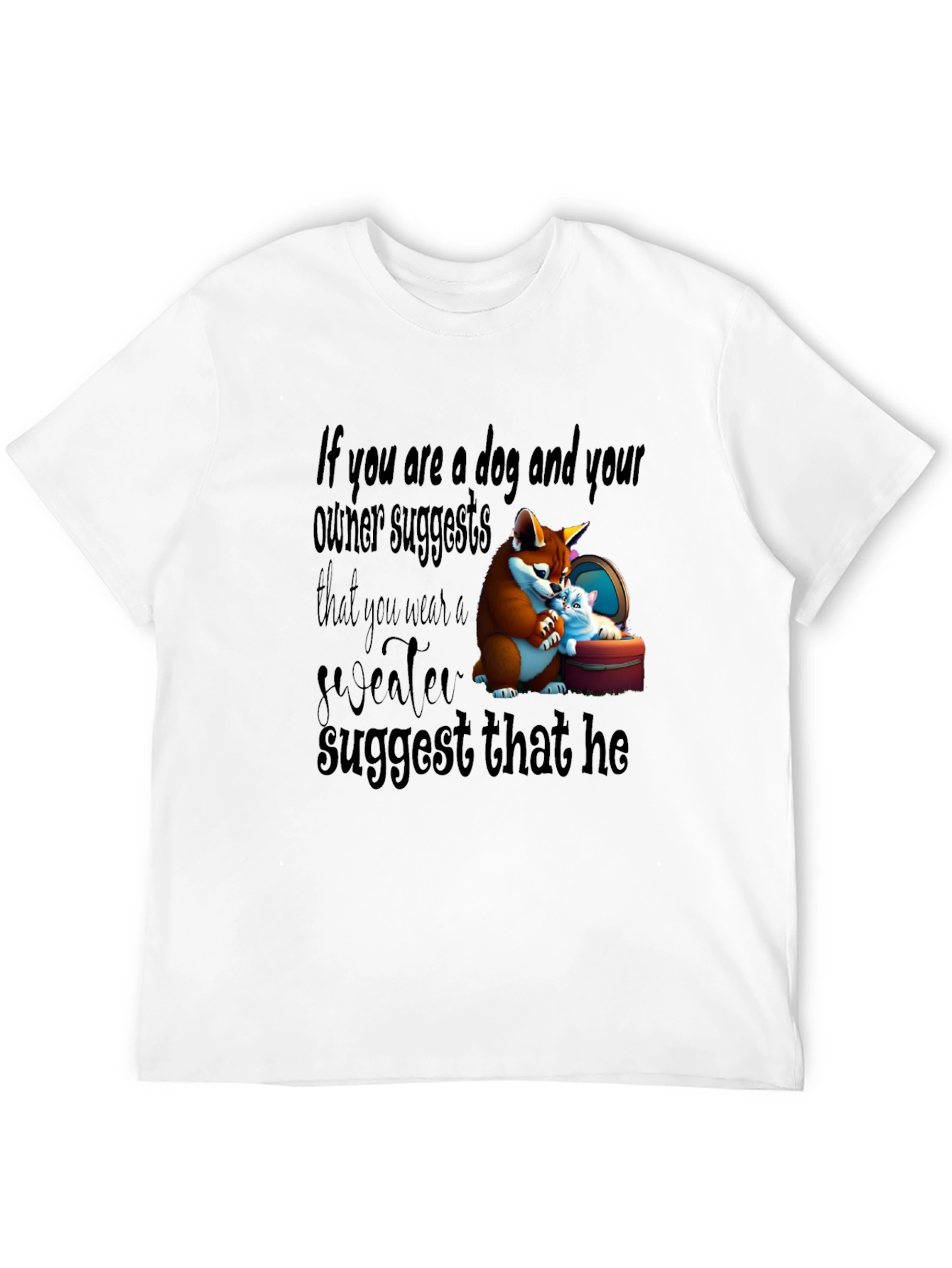 Dog Owner Funny Graphic Tee