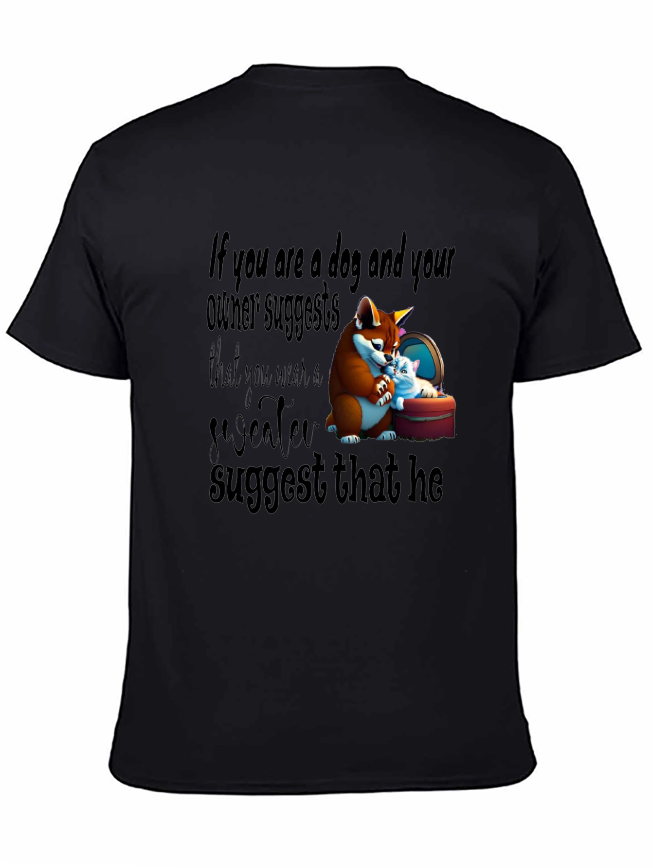 Dog Owner Funny Graphic Tee