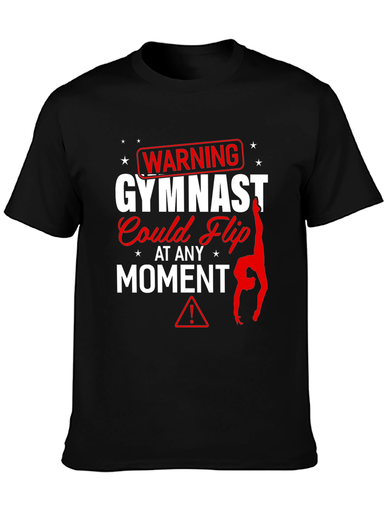 Warning Gymnast T-Shirt