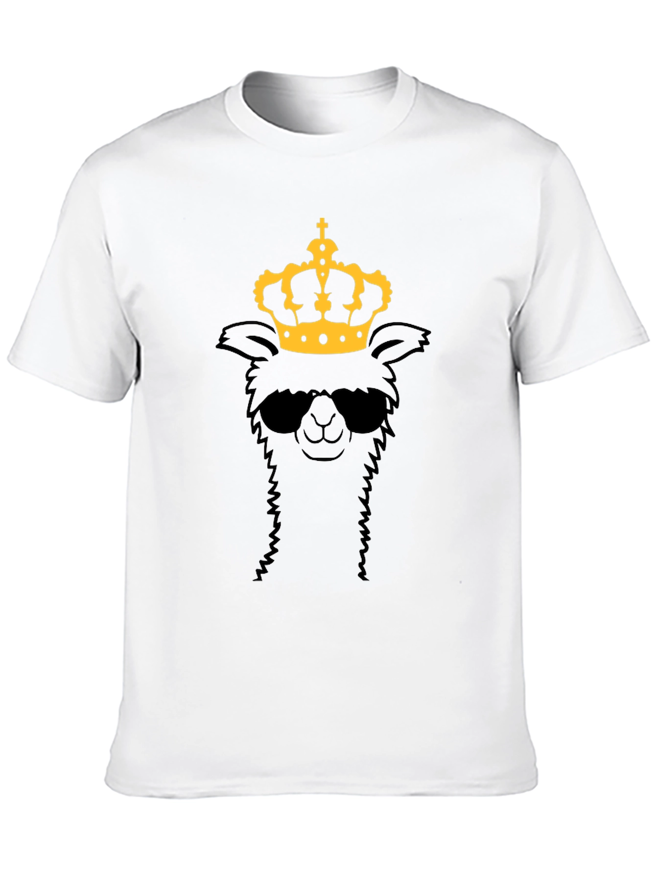 King Llama T-Shirt - Cool Alpaca Tee