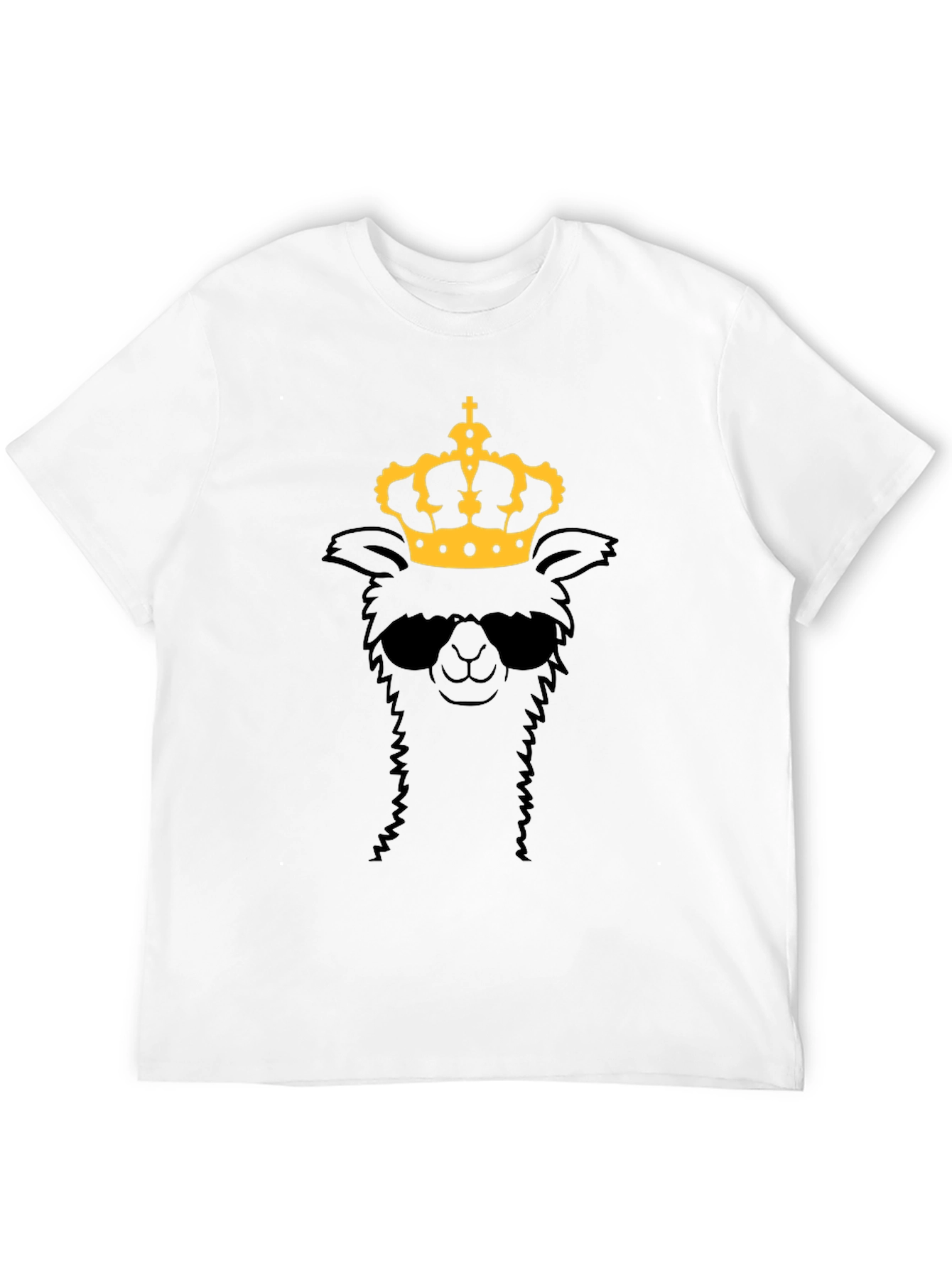 King Llama T-Shirt - Cool Alpaca Tee