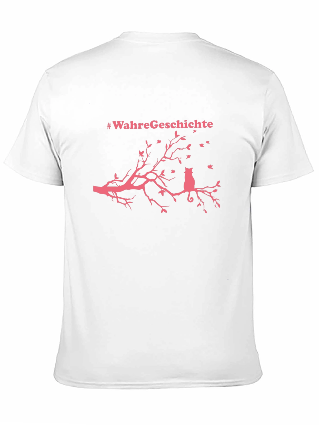 Cat on Branch T-Shirt - Wahre Geschichte