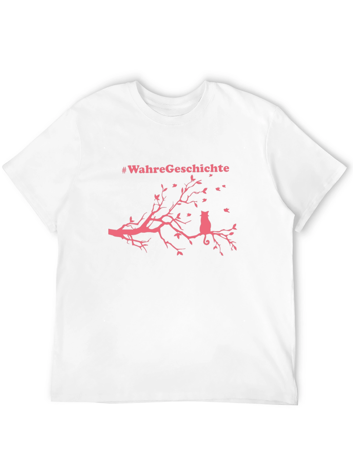 Cat on Branch T-Shirt - Wahre Geschichte