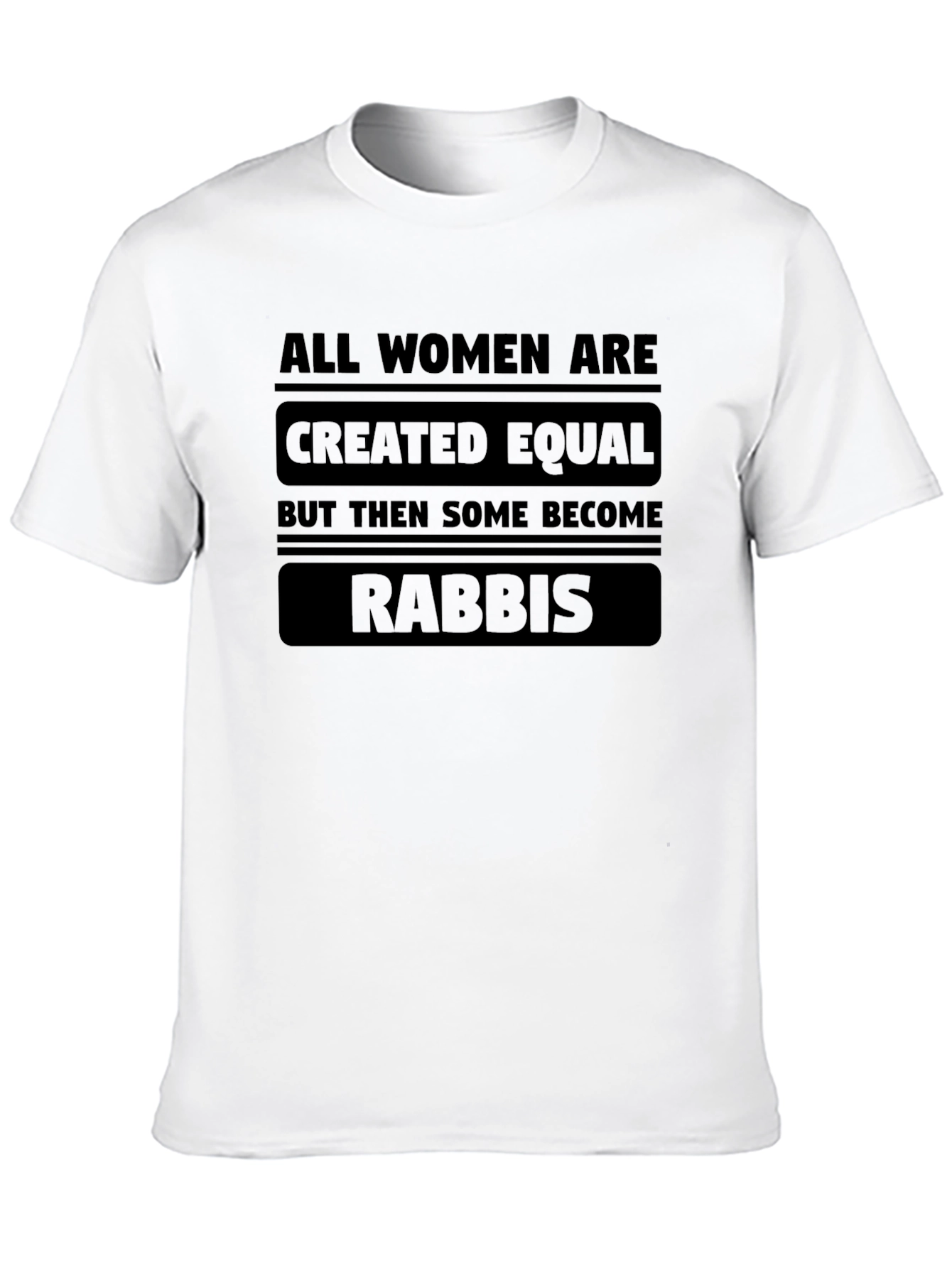 All Women Rabbis T-Shirt Humor Graphic Tee
