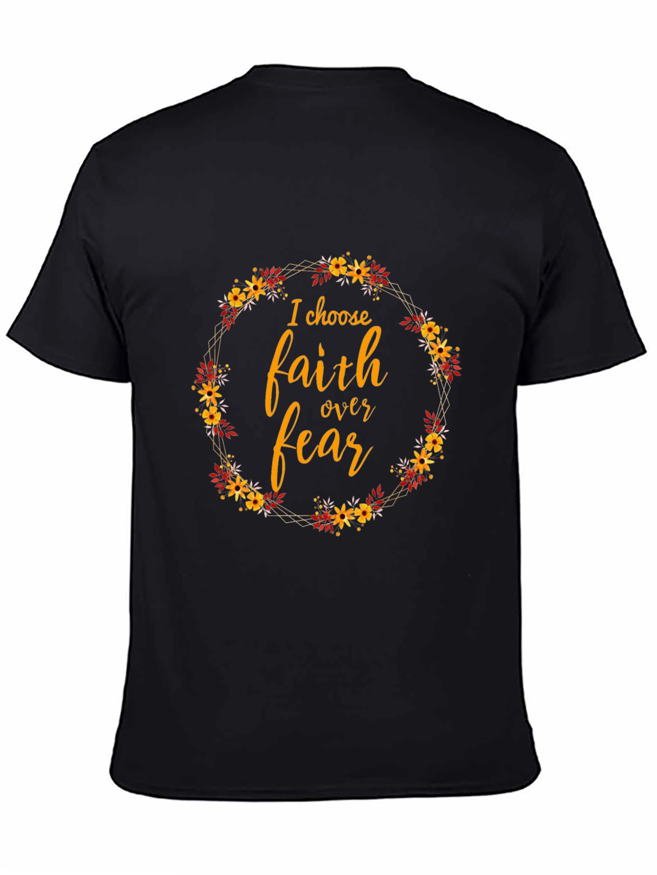 Faith Over Fear Floral Graphic Tee
