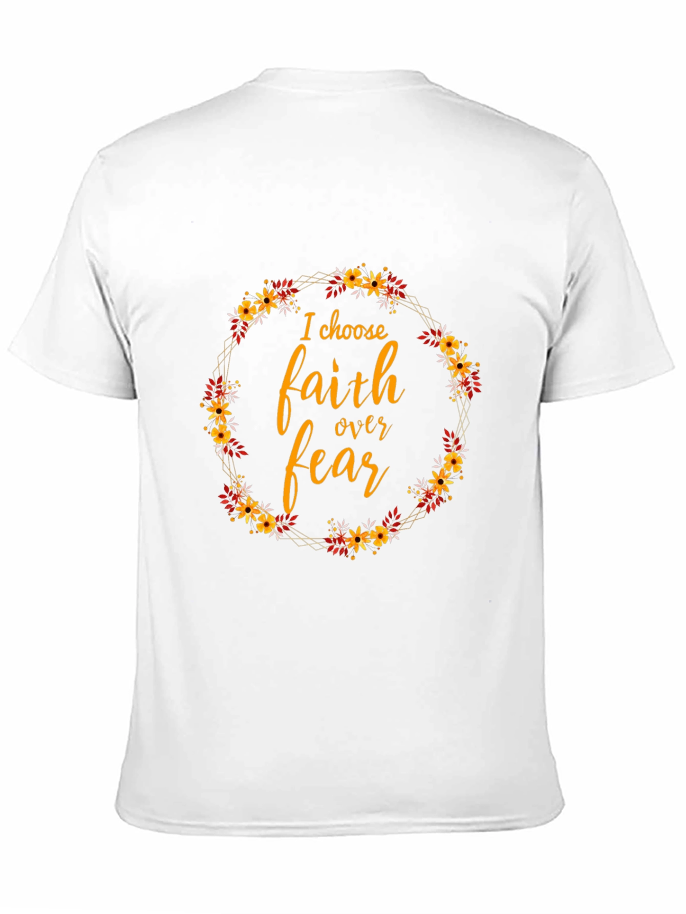 Faith Over Fear Floral Graphic Tee