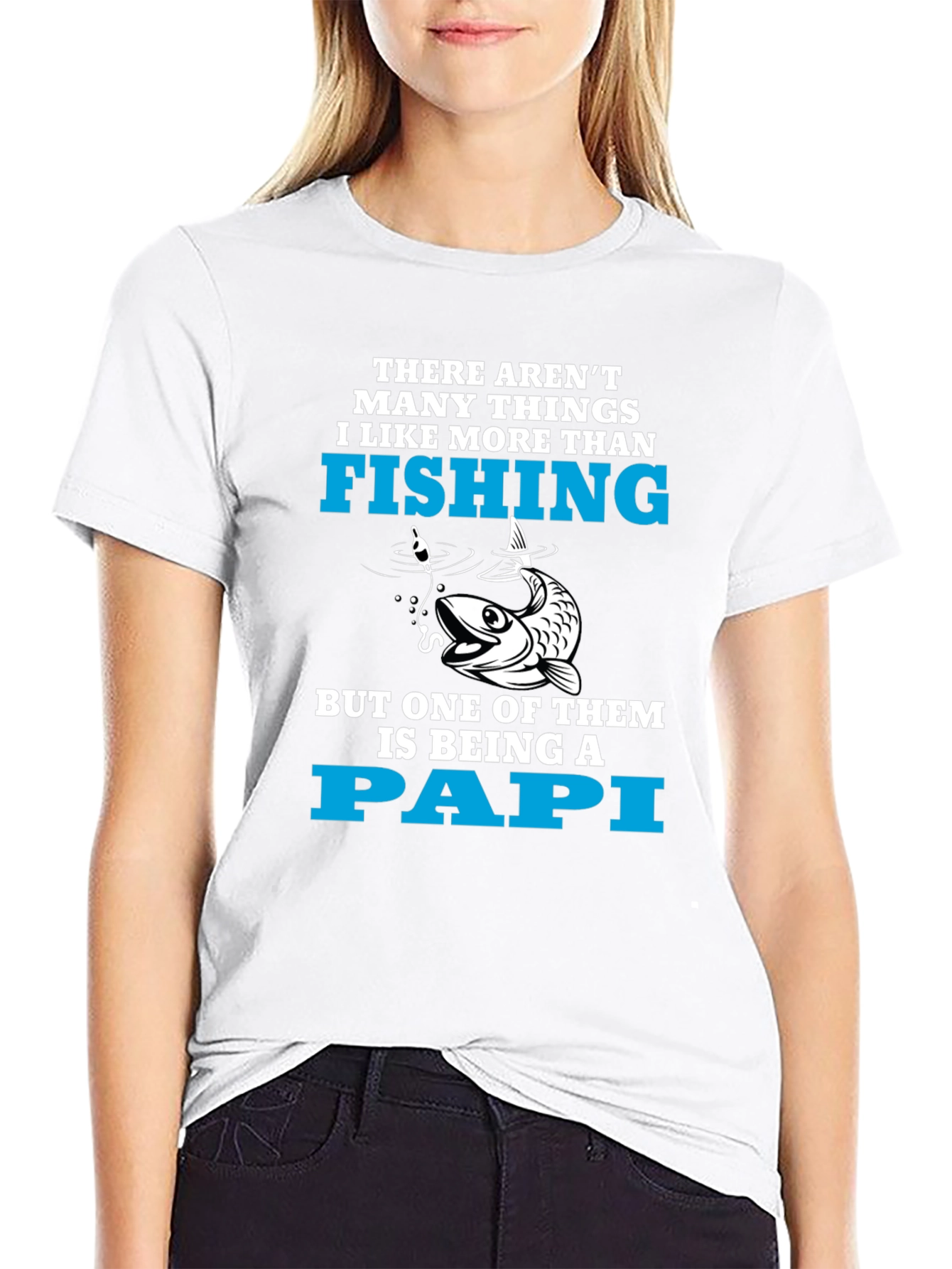 Fishing Papi T-Shirt - Fun Dad Gift