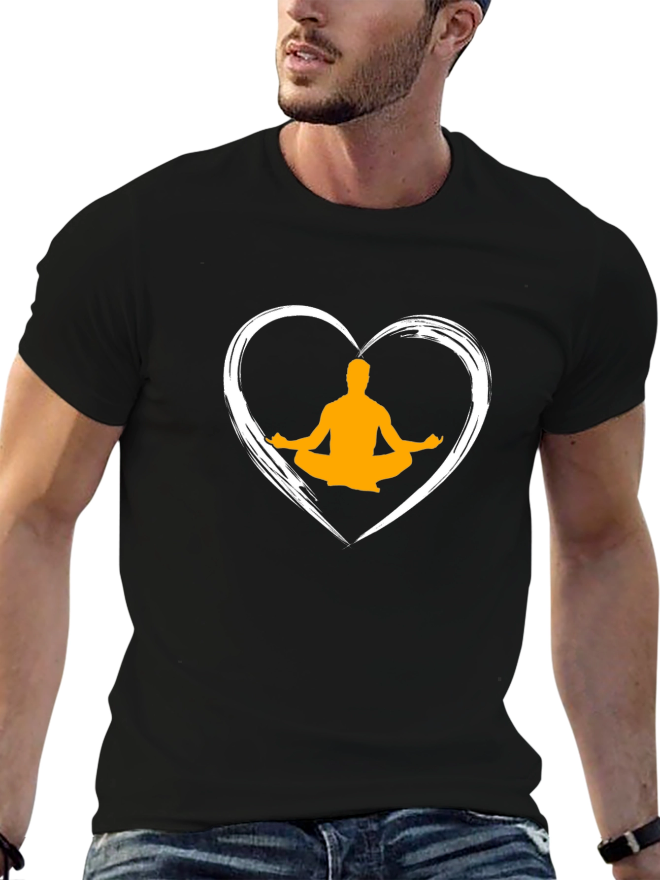 Yoga Love T-Shirt - Meditate in Style