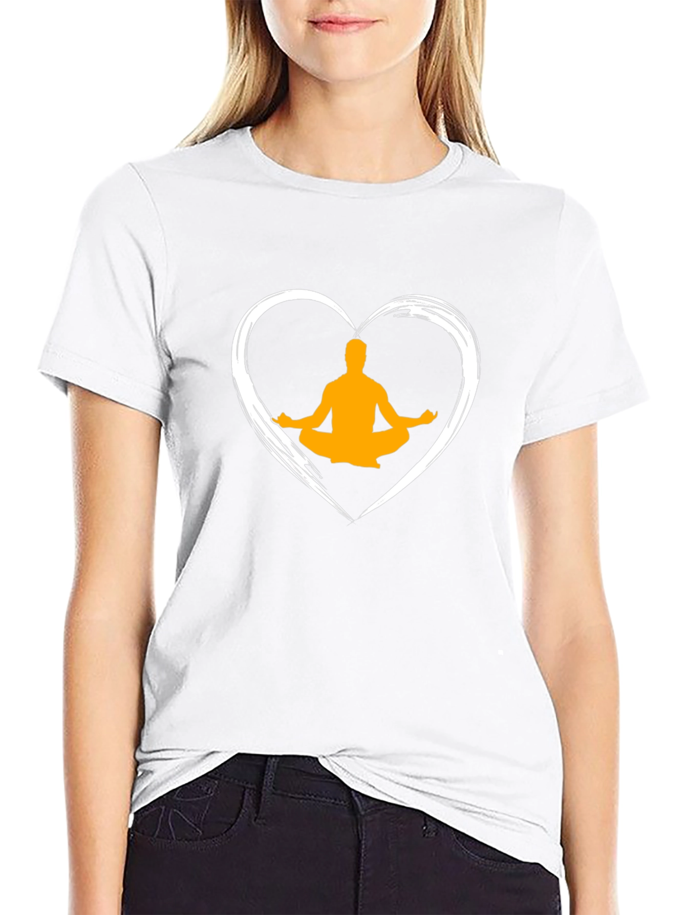 Yoga Love T-Shirt - Meditate in Style