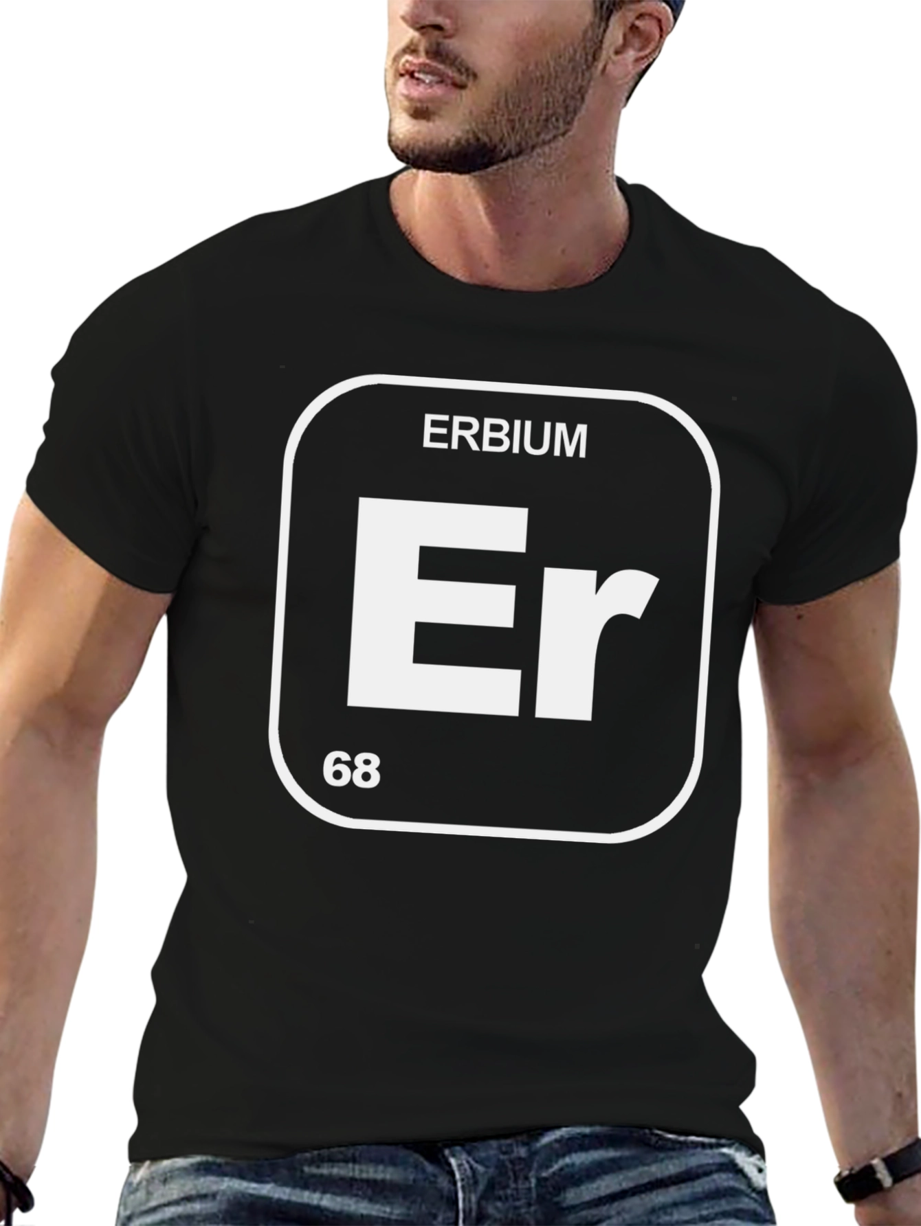 Erbium Element Periodic Table Style T-Shirt
