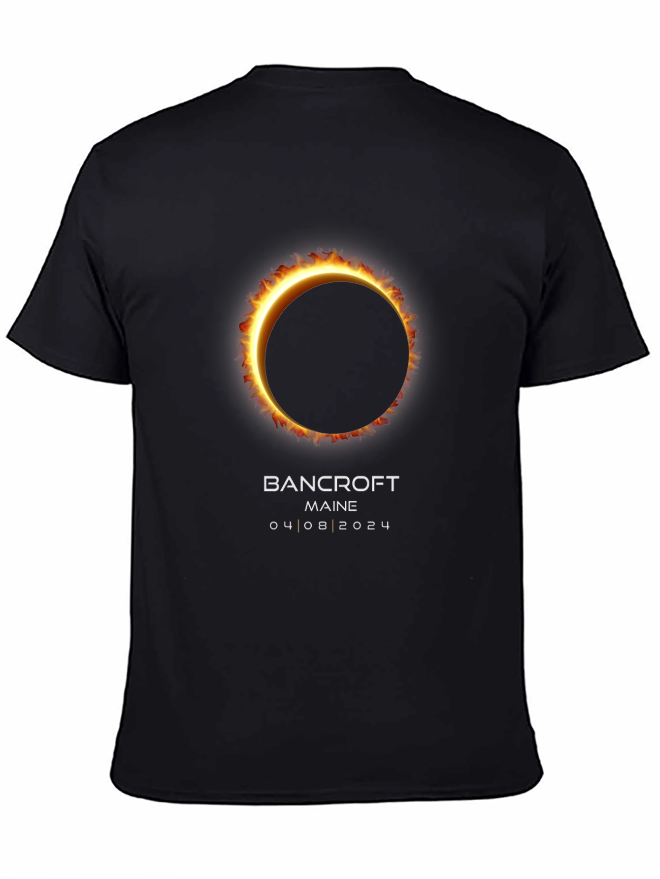 Bancroft Maine 2024 Solar Eclipse T-Shirt