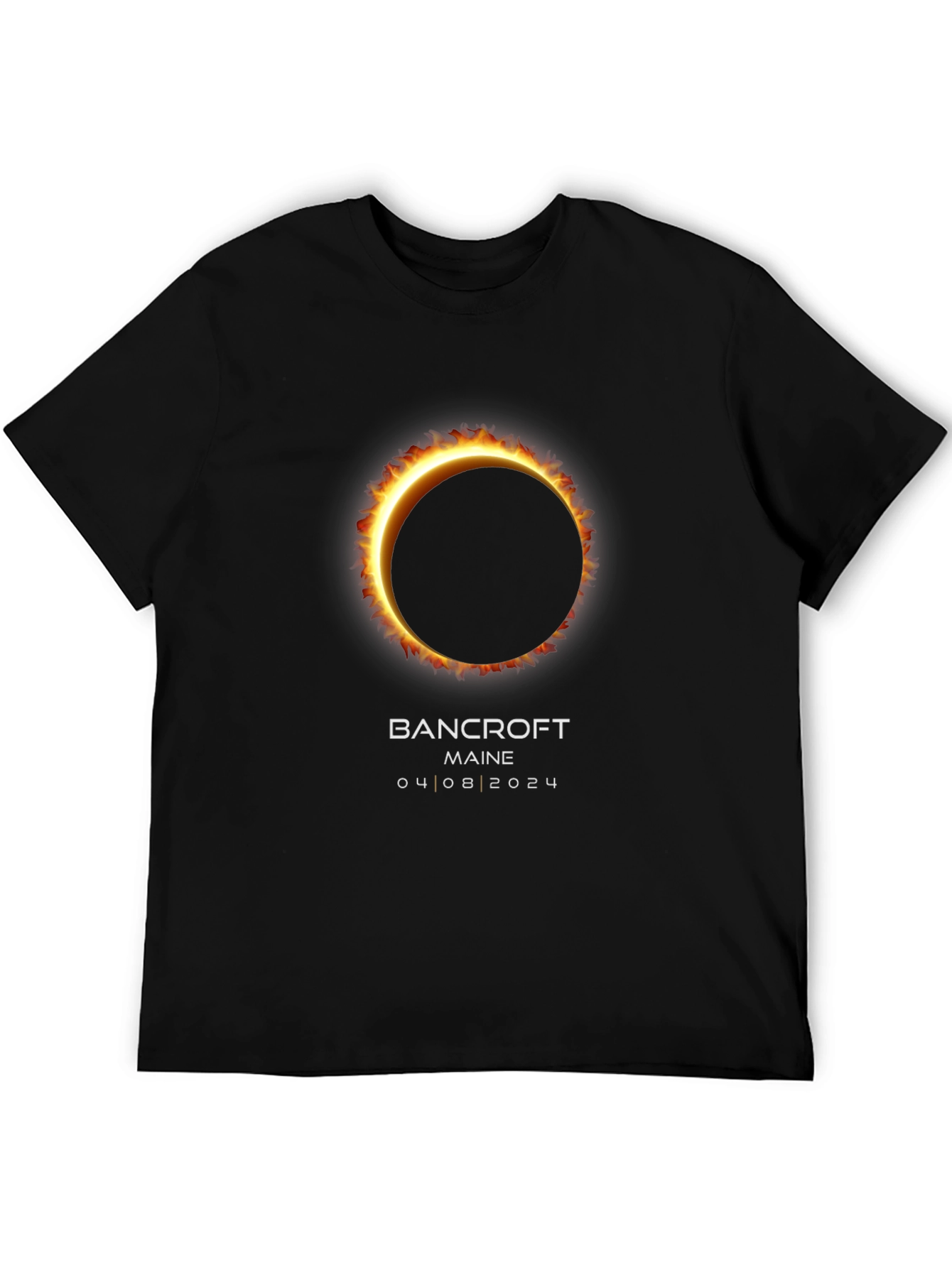 Bancroft Maine 2024 Solar Eclipse T-Shirt