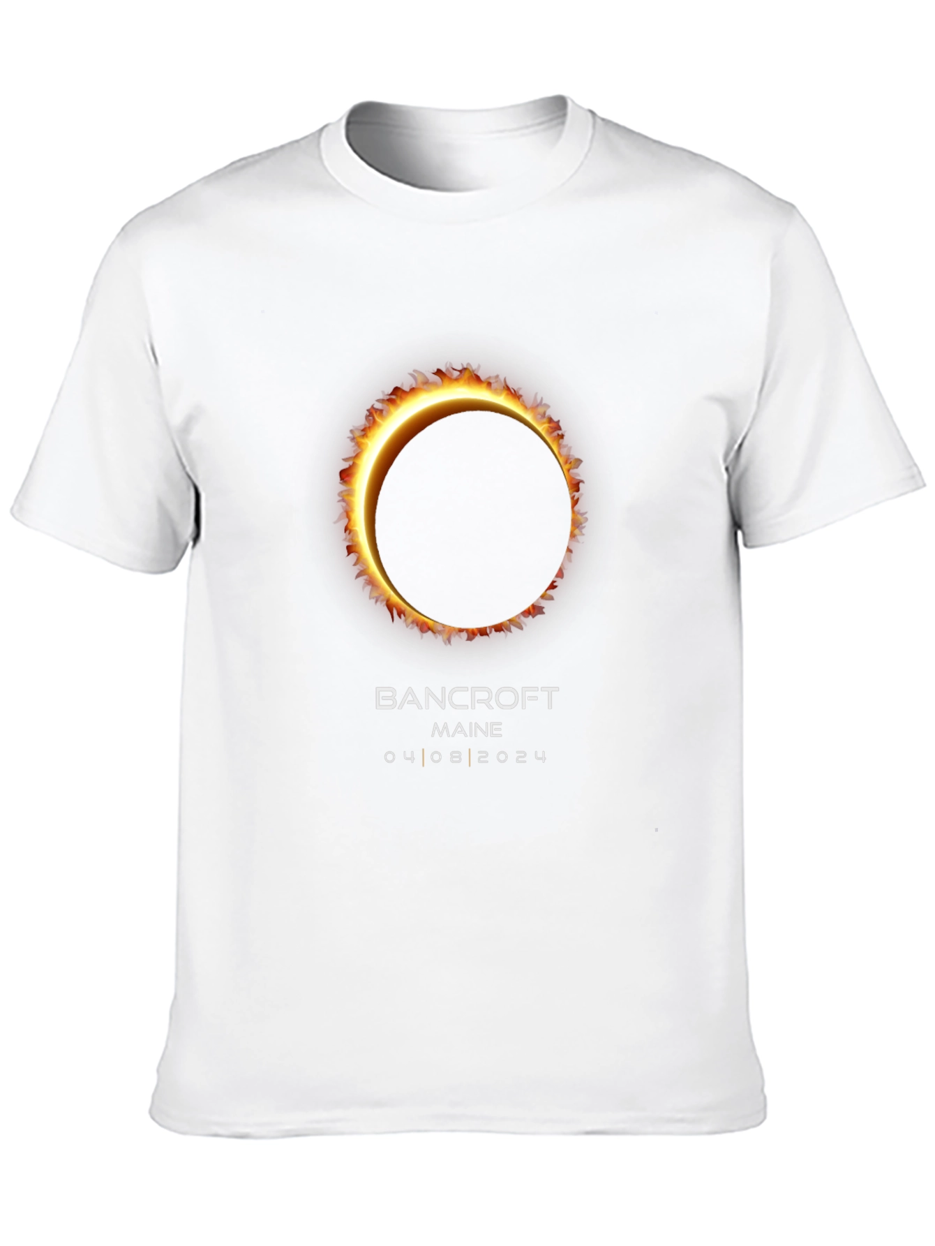 Bancroft Maine 2024 Solar Eclipse T-Shirt