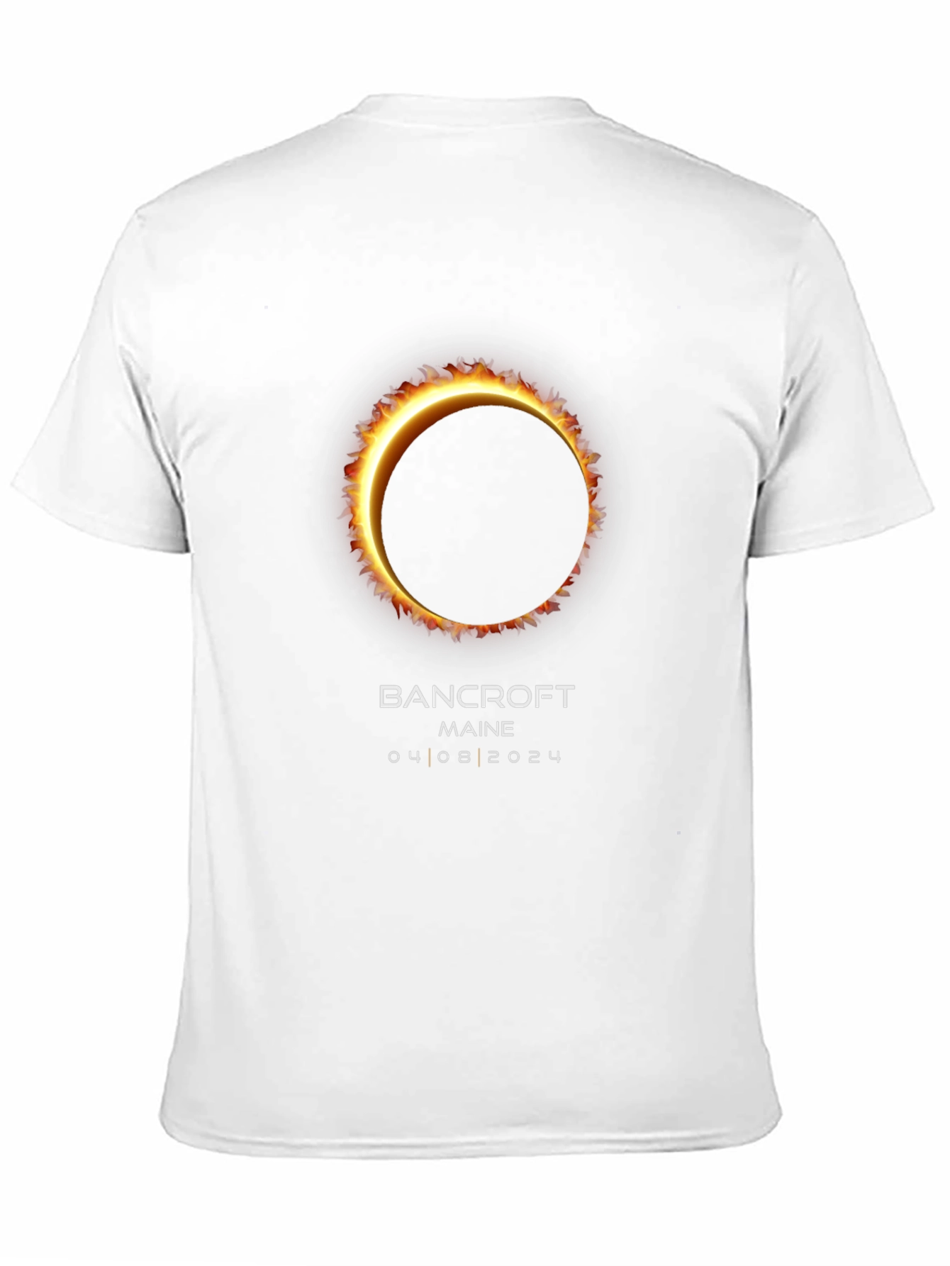 Bancroft Maine 2024 Solar Eclipse T-Shirt