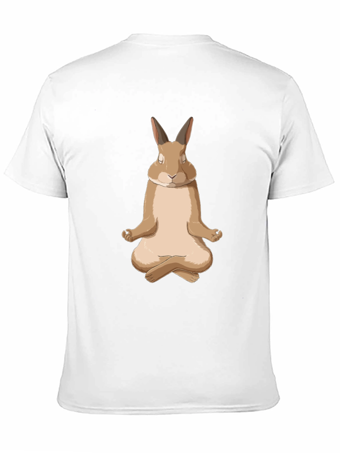 Meditating Rabbit Graphic Tee