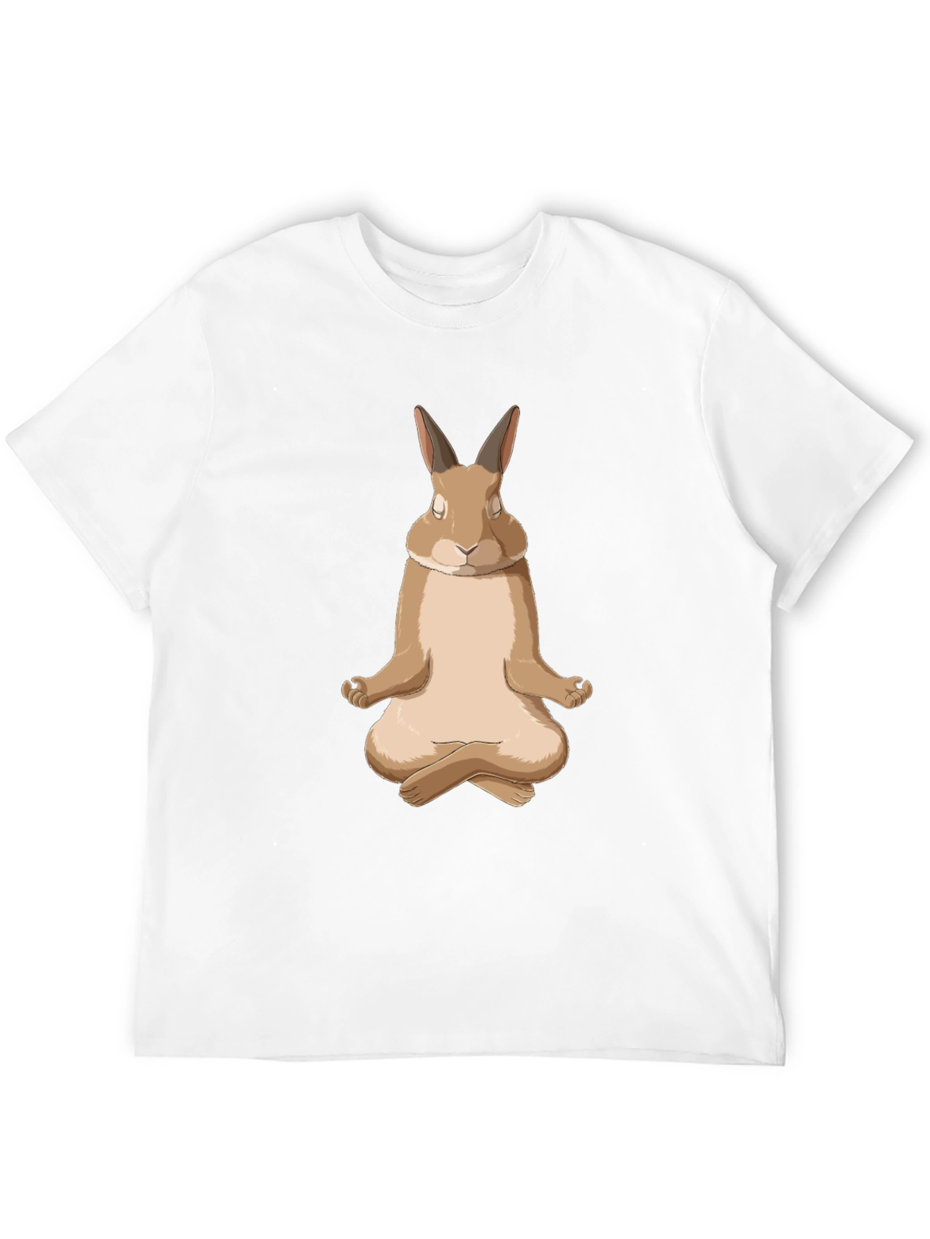Meditating Rabbit Graphic Tee