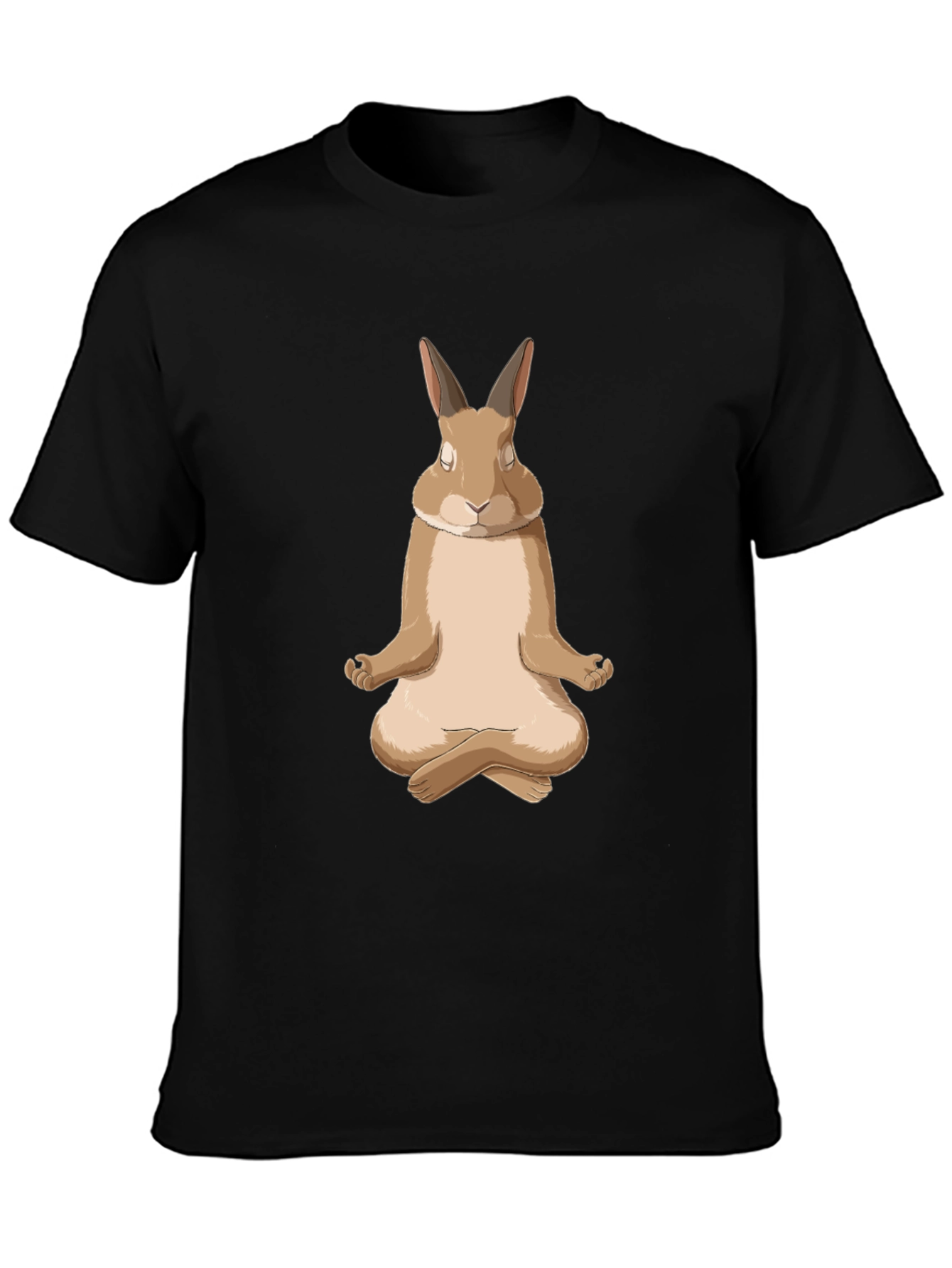 Meditating Rabbit Graphic Tee