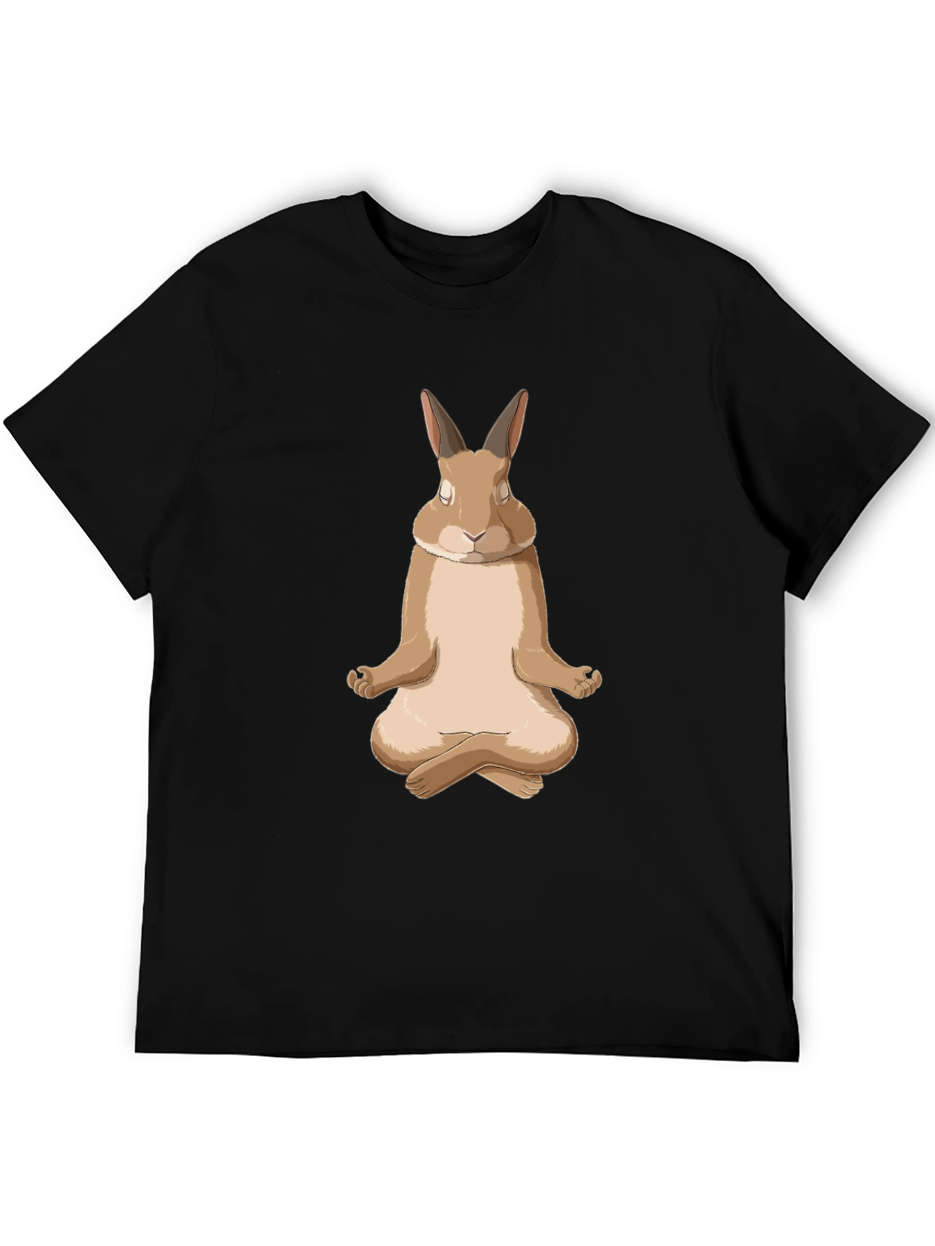 Meditating Rabbit Graphic Tee
