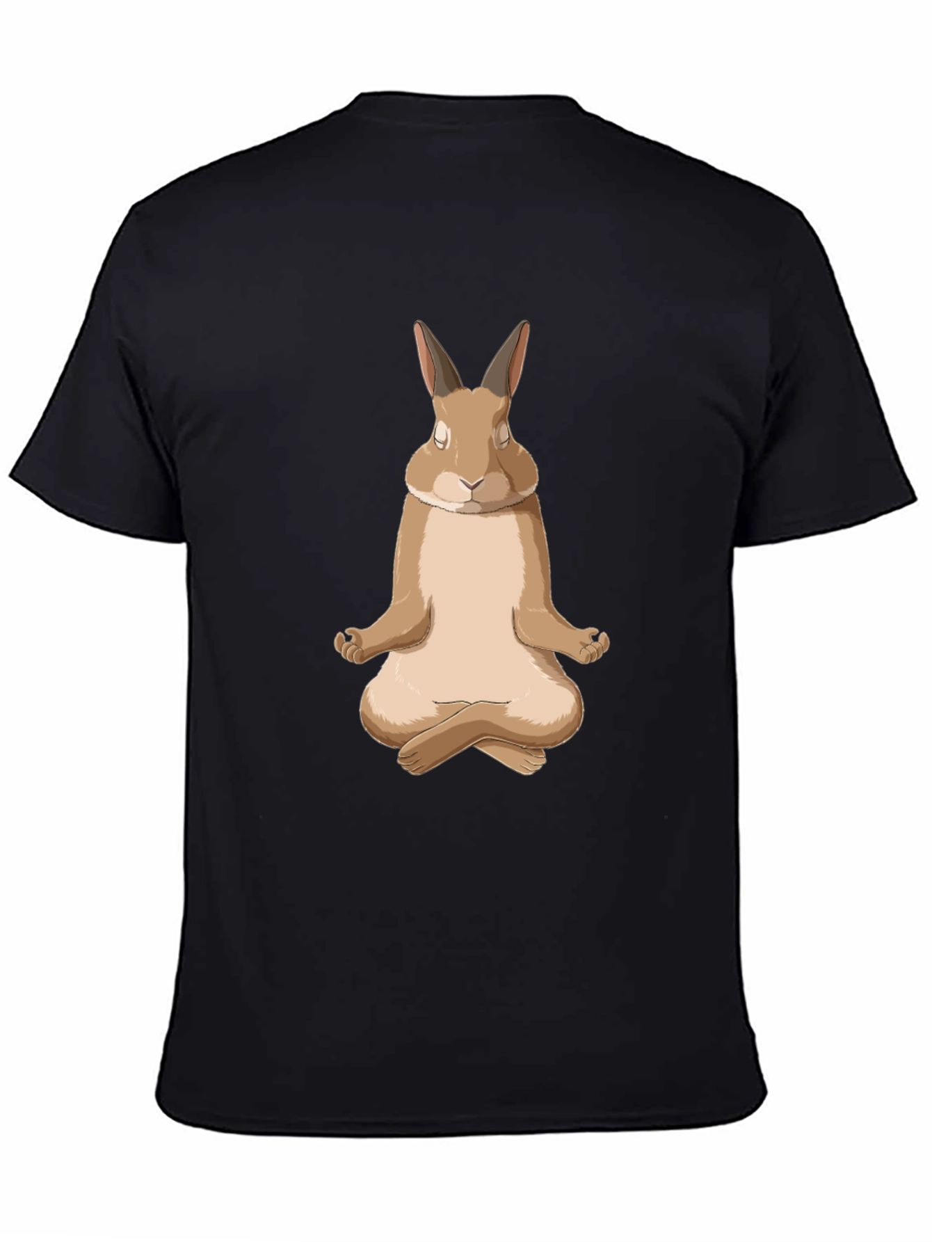 Meditating Rabbit Graphic Tee