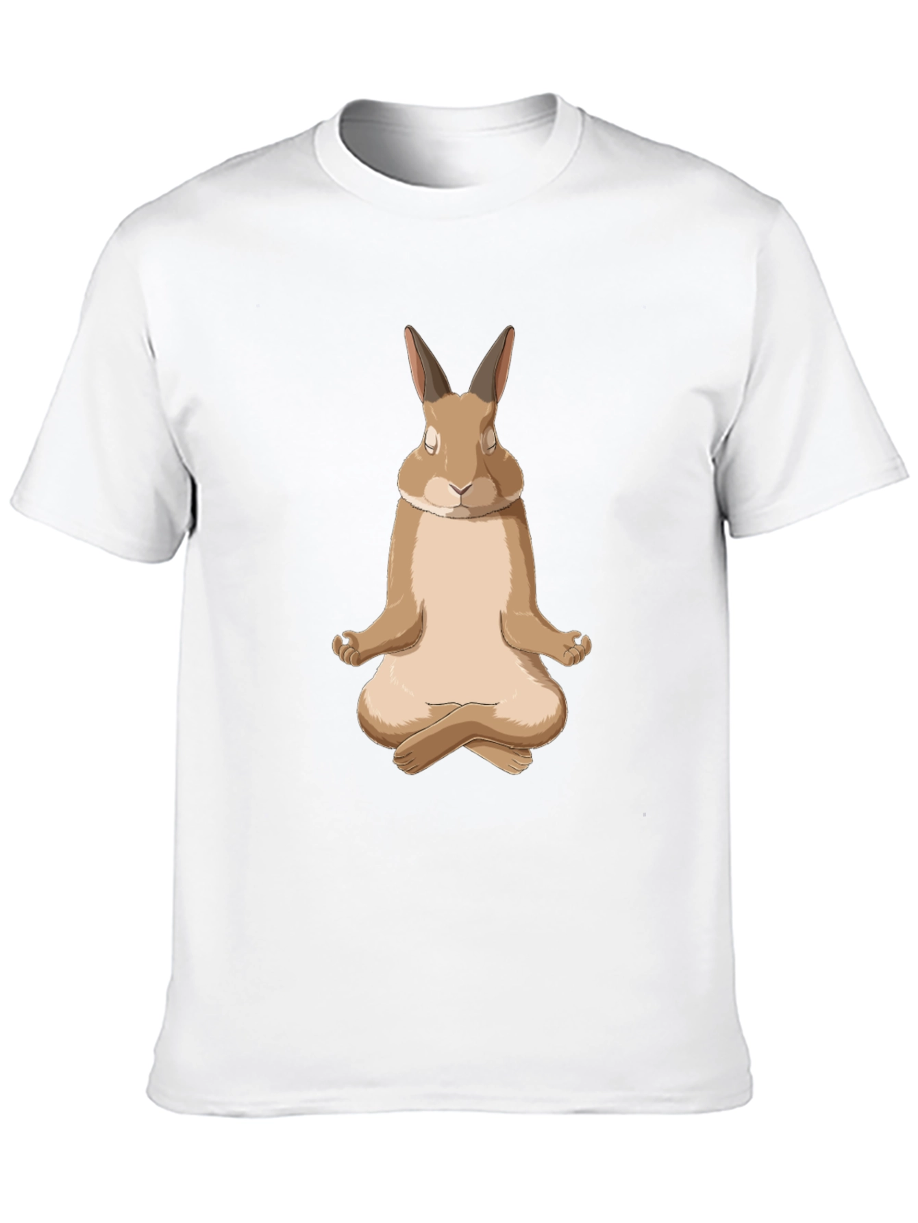 Meditating Rabbit Graphic Tee