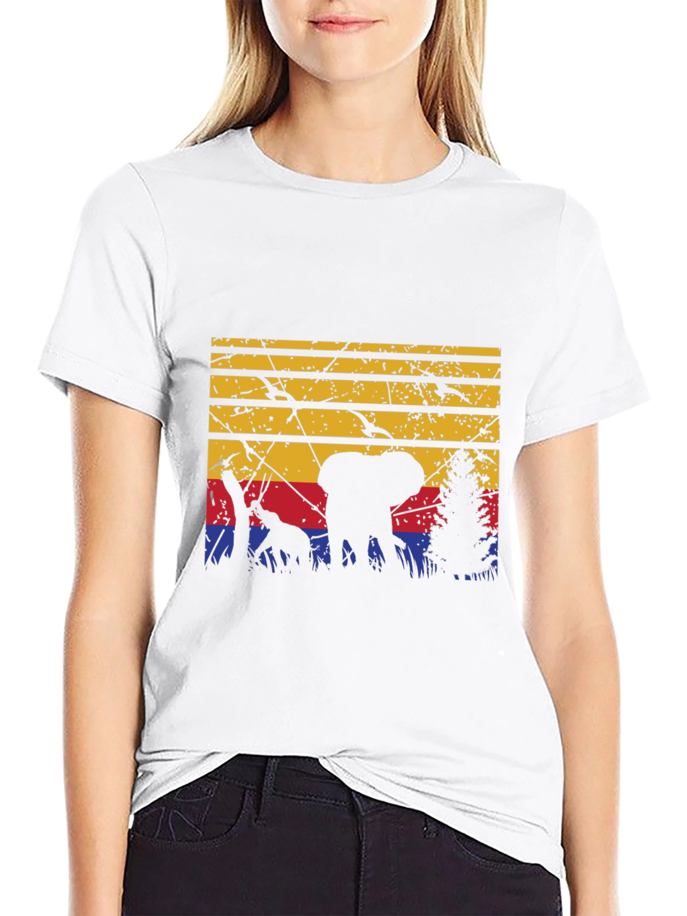 Retro African Wildlife T-Shirt