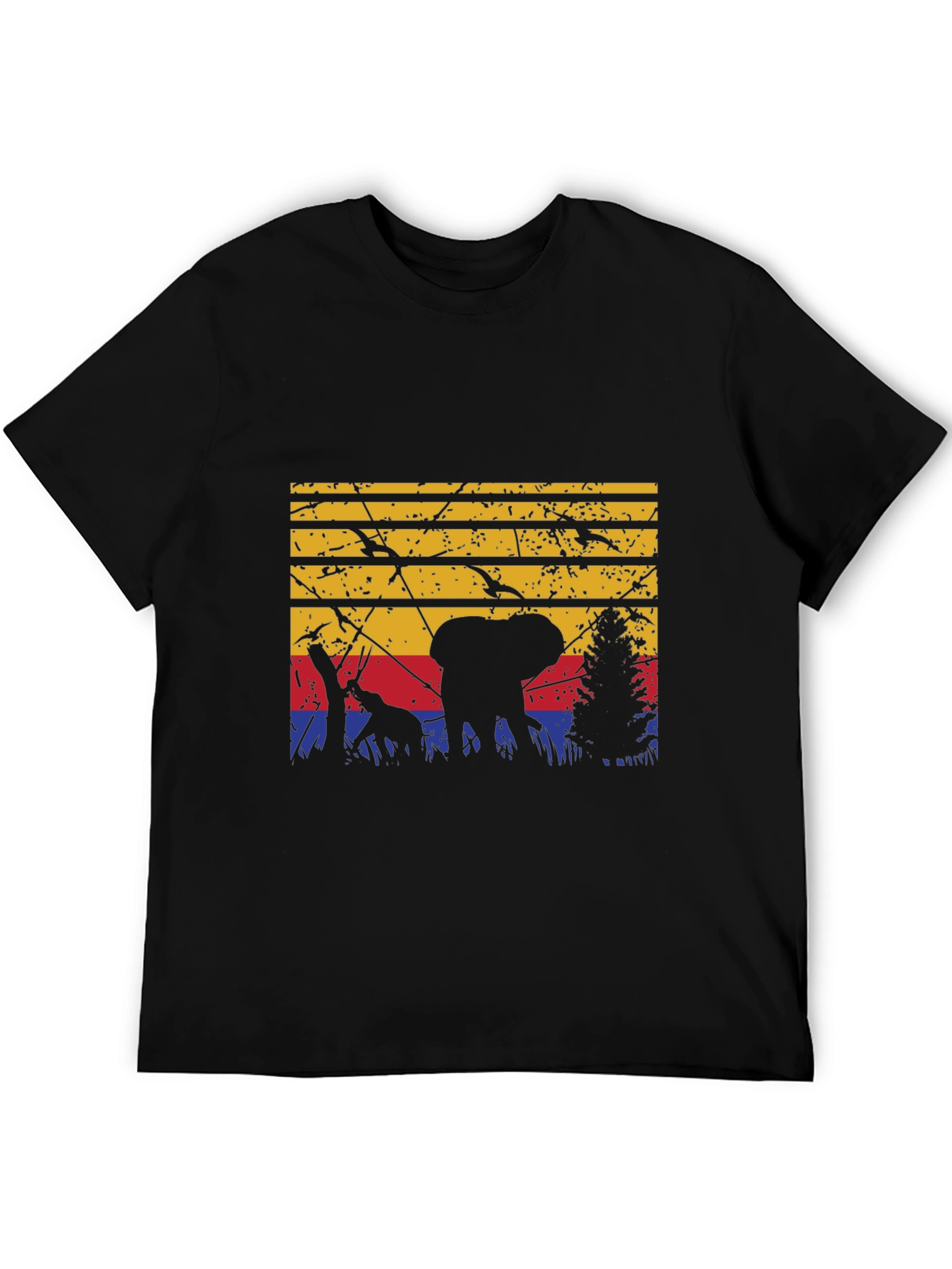 Retro African Wildlife T-Shirt