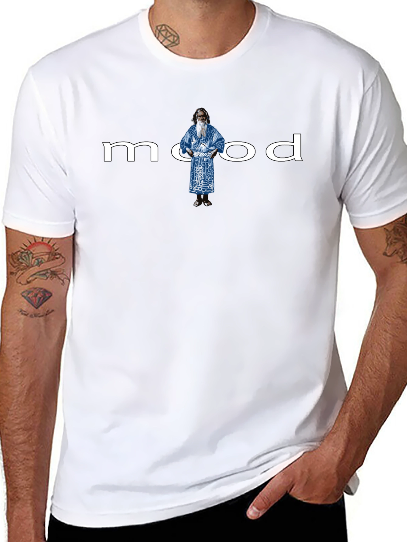 Mood Graphic Tee - The Dude Kimono T-Shirt