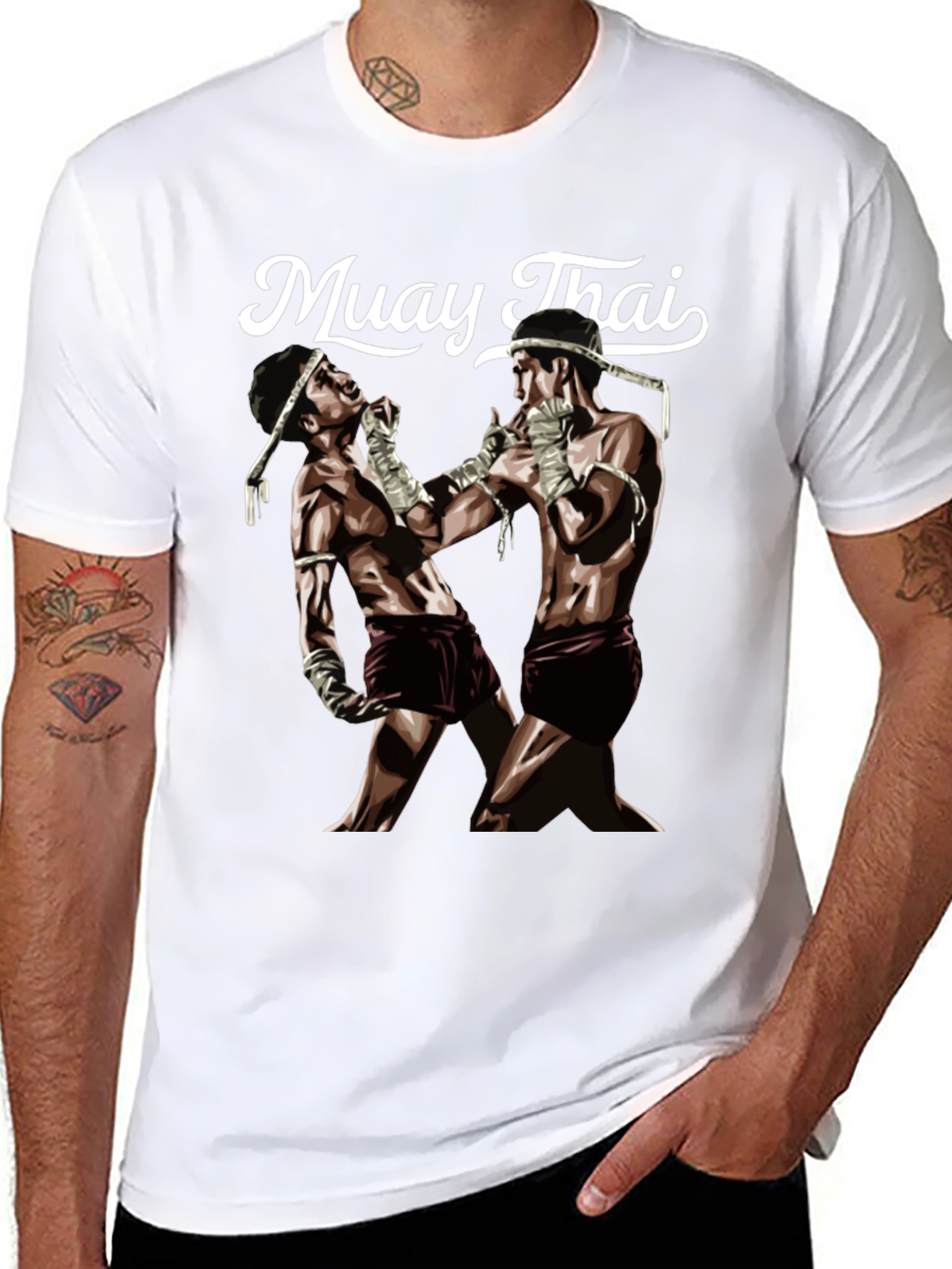 Muay Thai Graphic Tee - Martial Arts T-Shirt