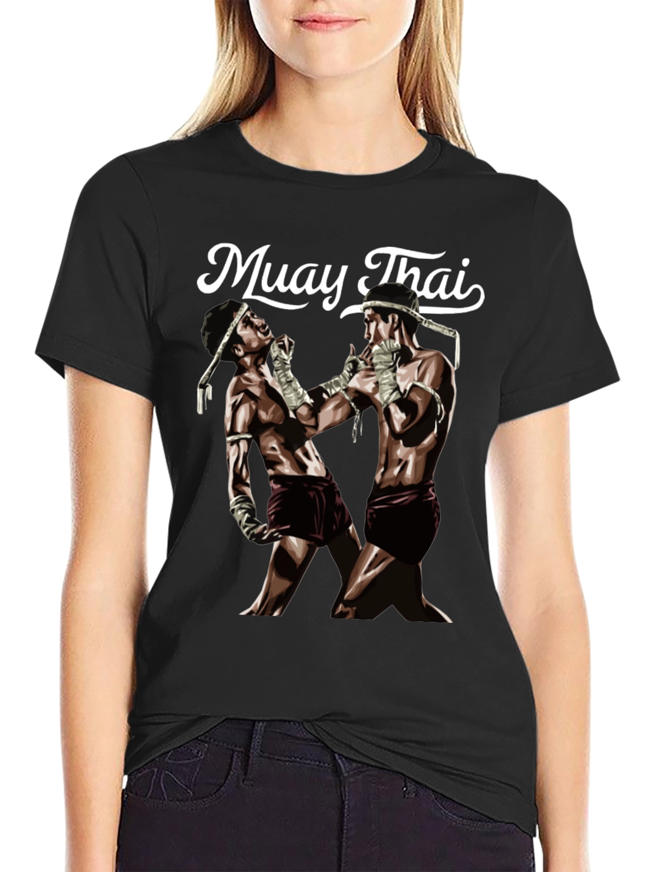 Muay Thai Graphic Tee - Martial Arts T-Shirt