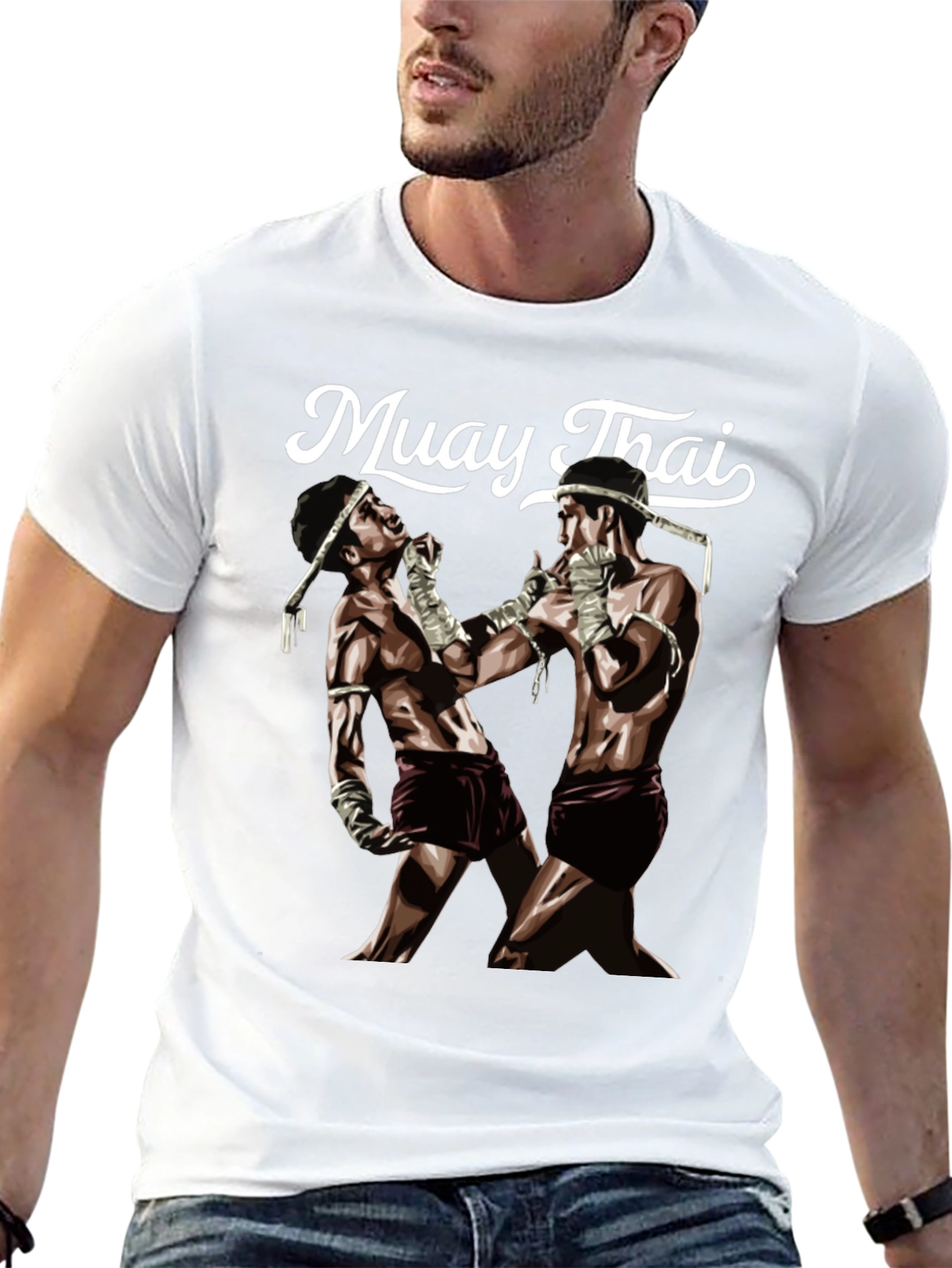 Muay Thai Graphic Tee - Martial Arts T-Shirt