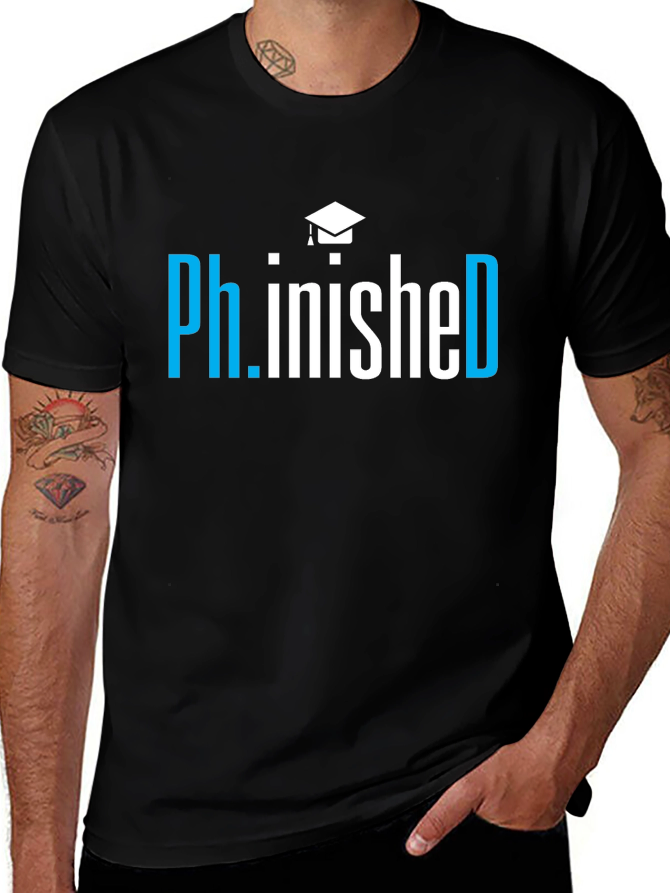 Ph.inished PhD Graduation T-Shirt
