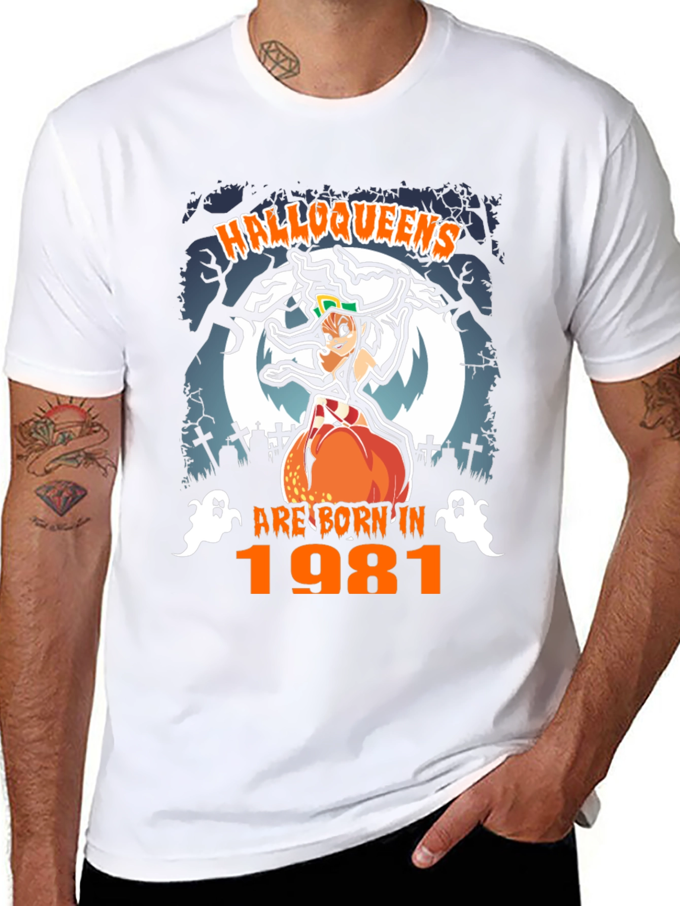 Halloweens Are Born in 1981 T-Shirt