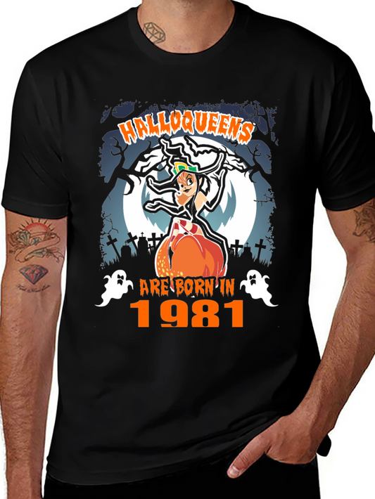 Halloweens Are Born in 1981 T-Shirt