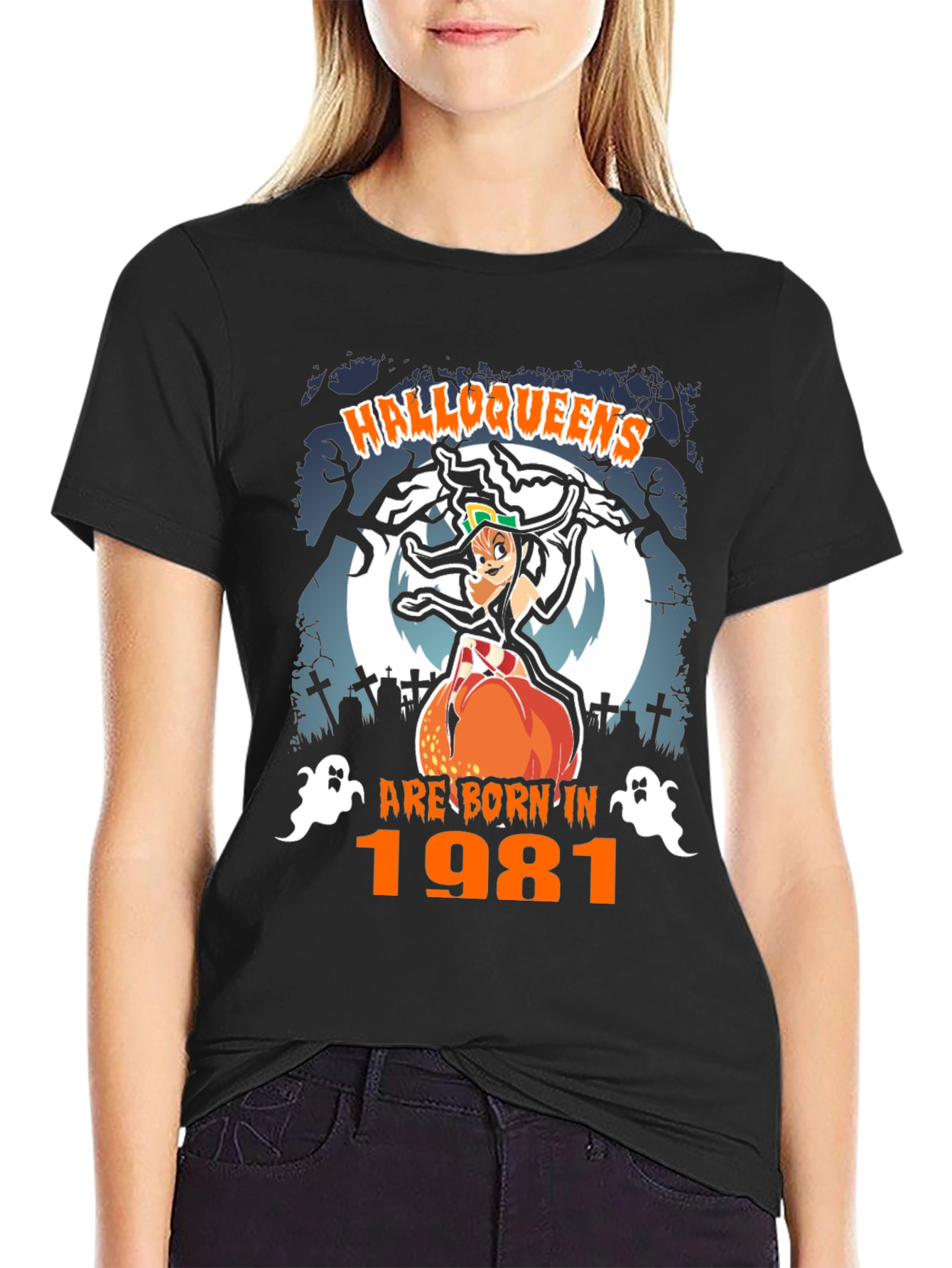Halloweens Are Born in 1981 T-Shirt