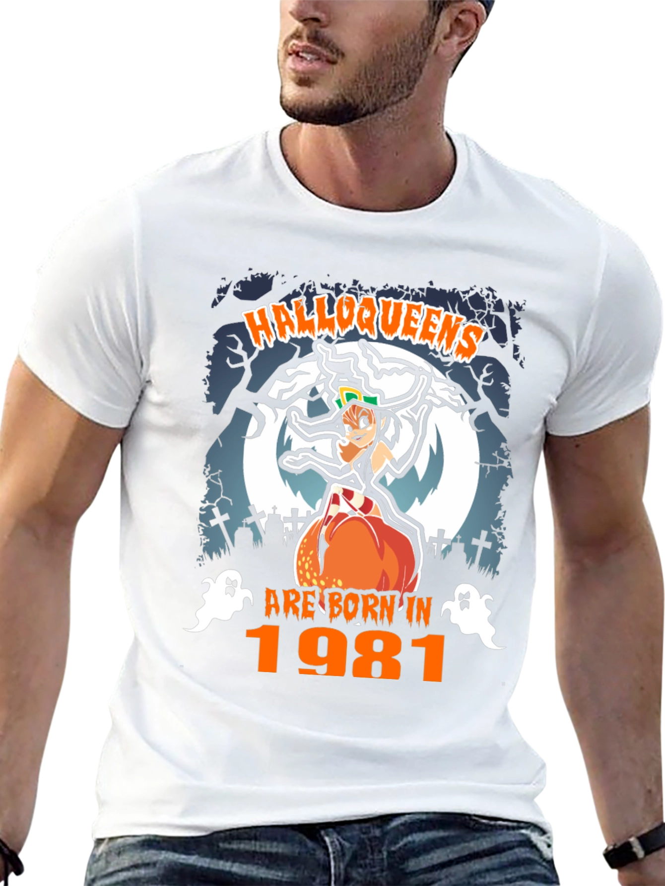 Halloweens Are Born in 1981 T-Shirt