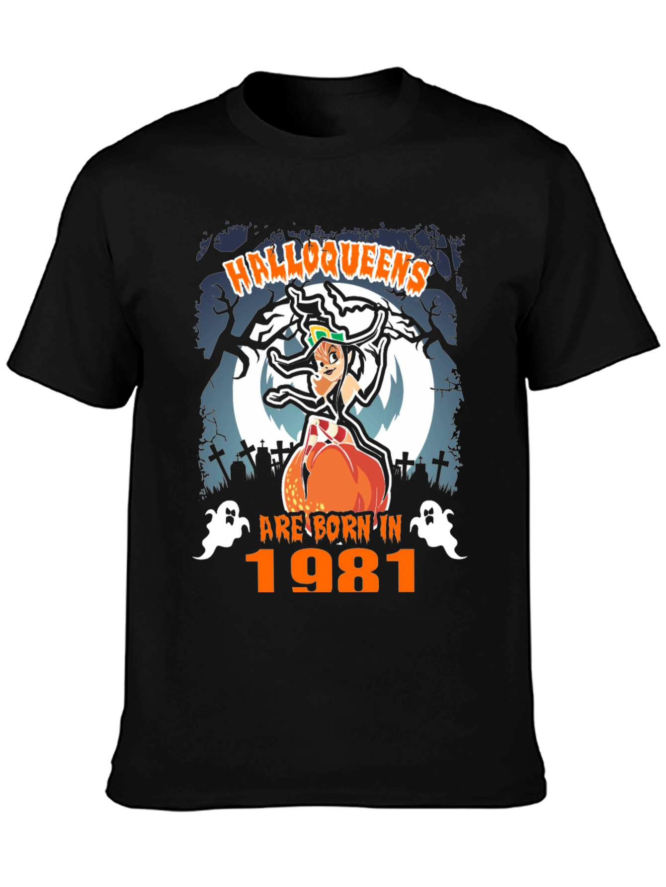 Halloweens Are Born in 1981 T-Shirt