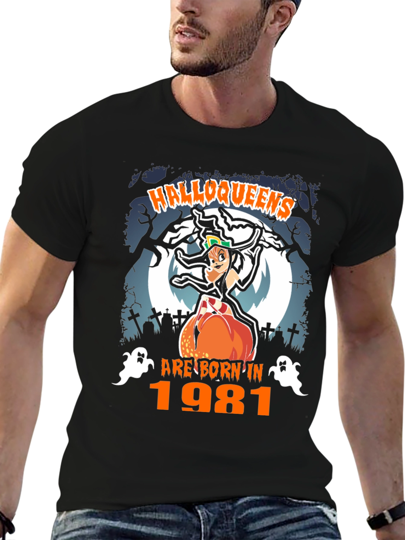 Halloweens Are Born in 1981 T-Shirt