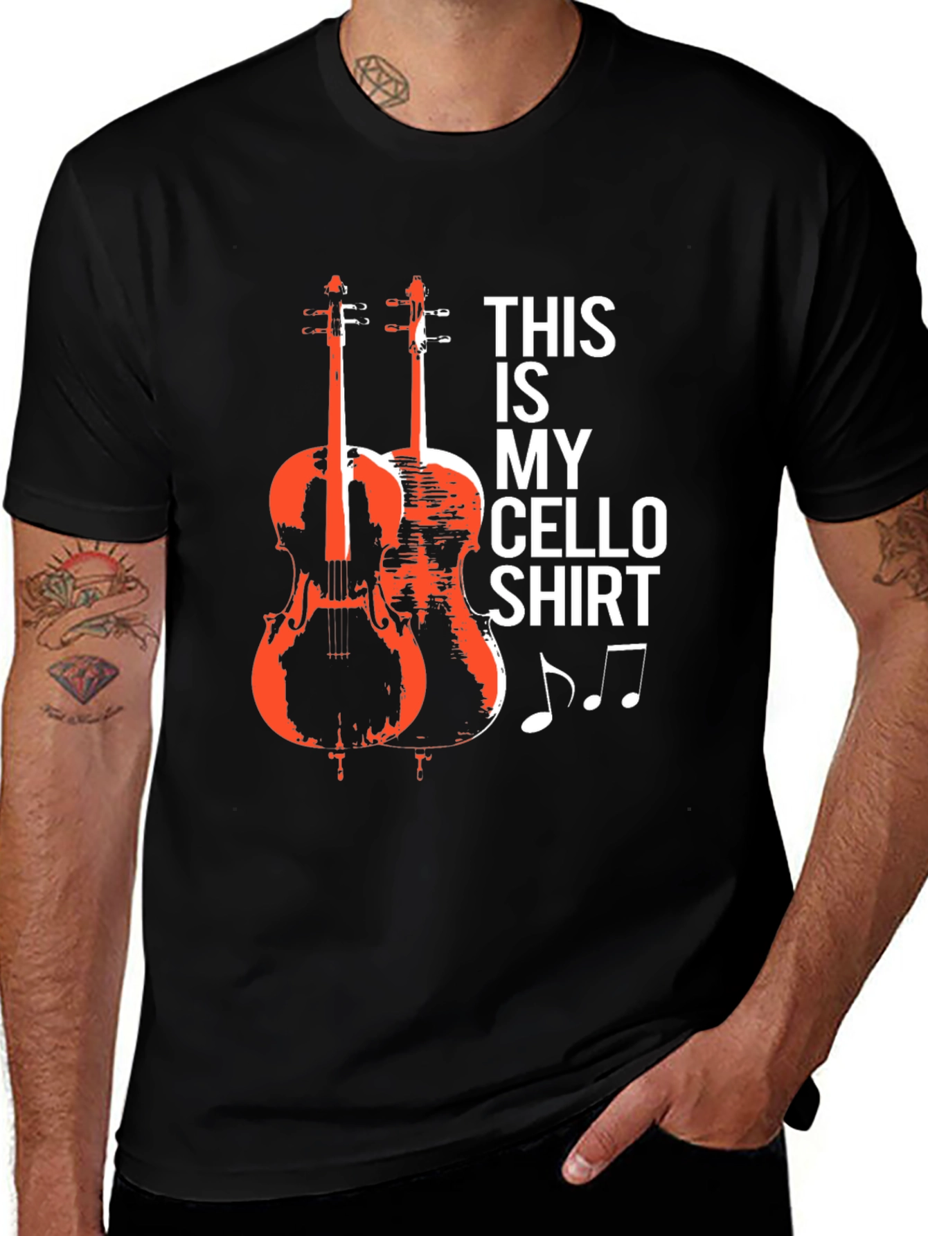 Cello Music T-Shirt - Musician Apparel