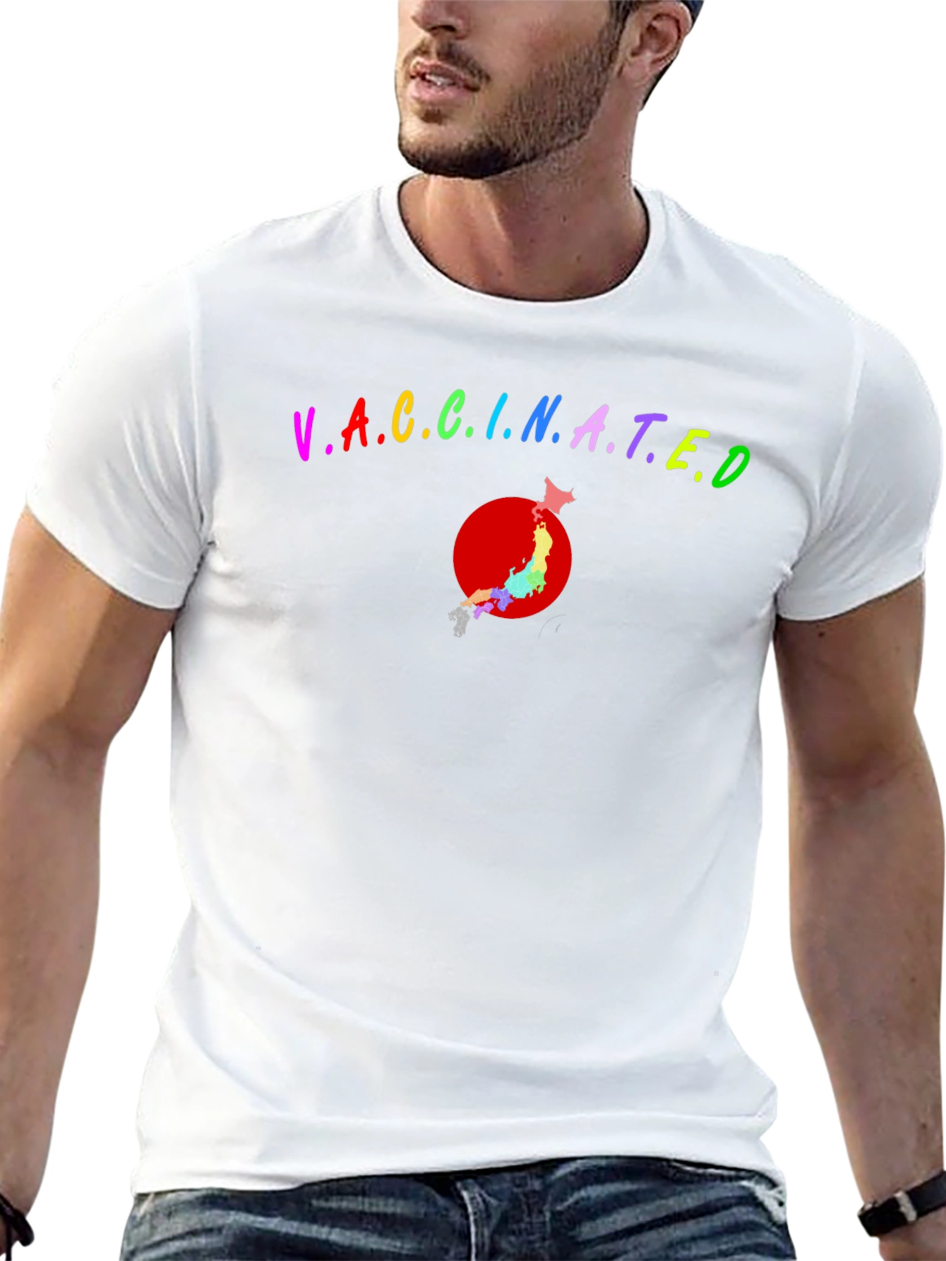 Vaccinated Japan Pride T-Shirt