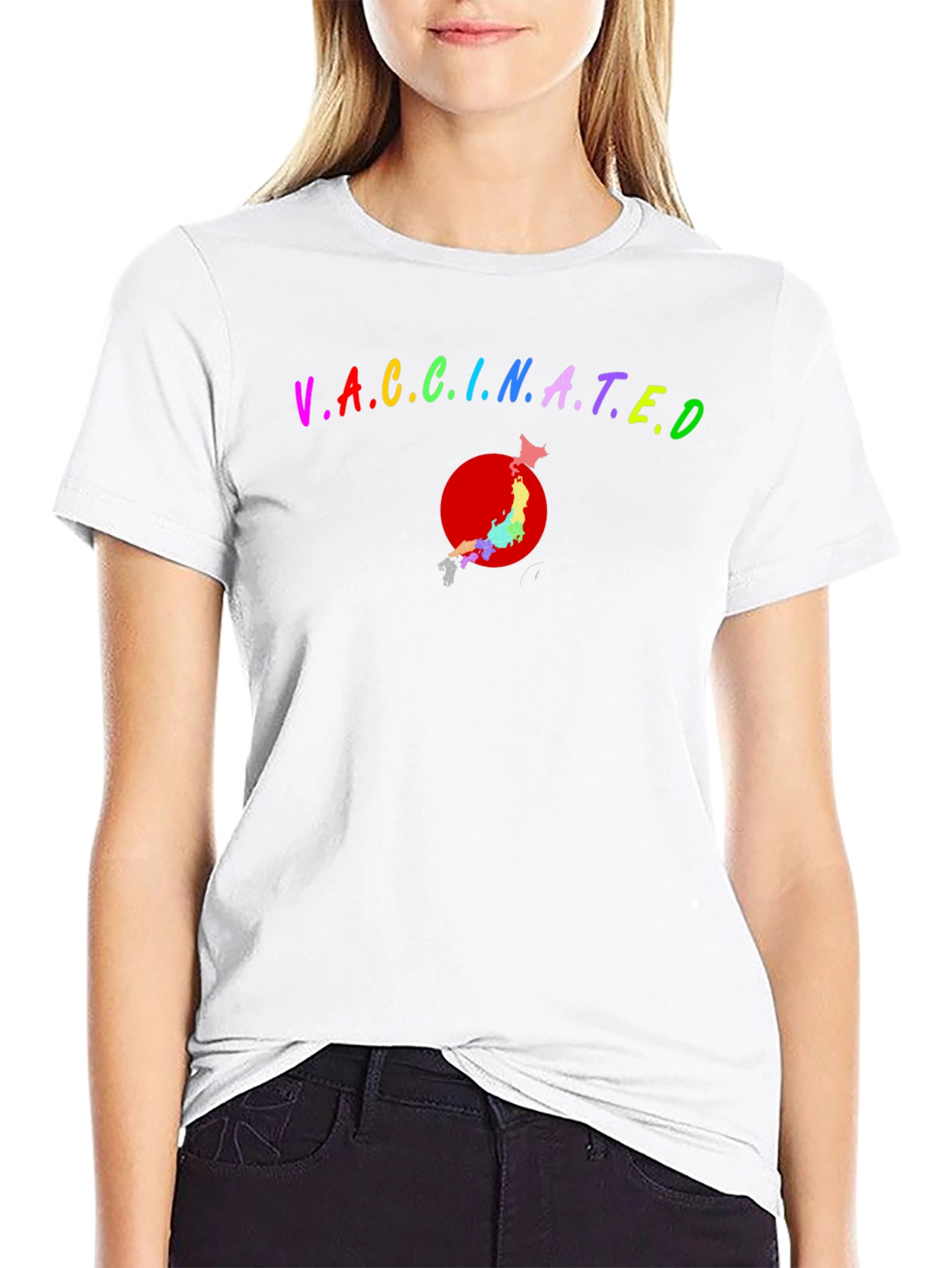 Vaccinated Japan Pride T-Shirt