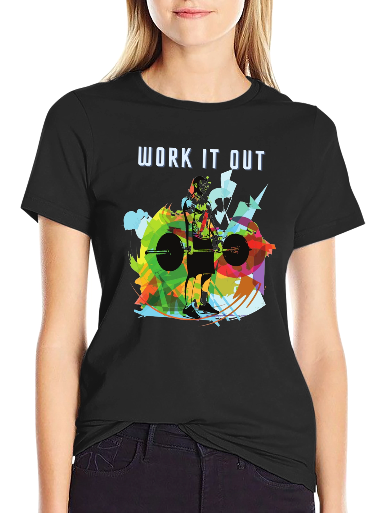 Workout Graphic Tee - Lift & Inspire