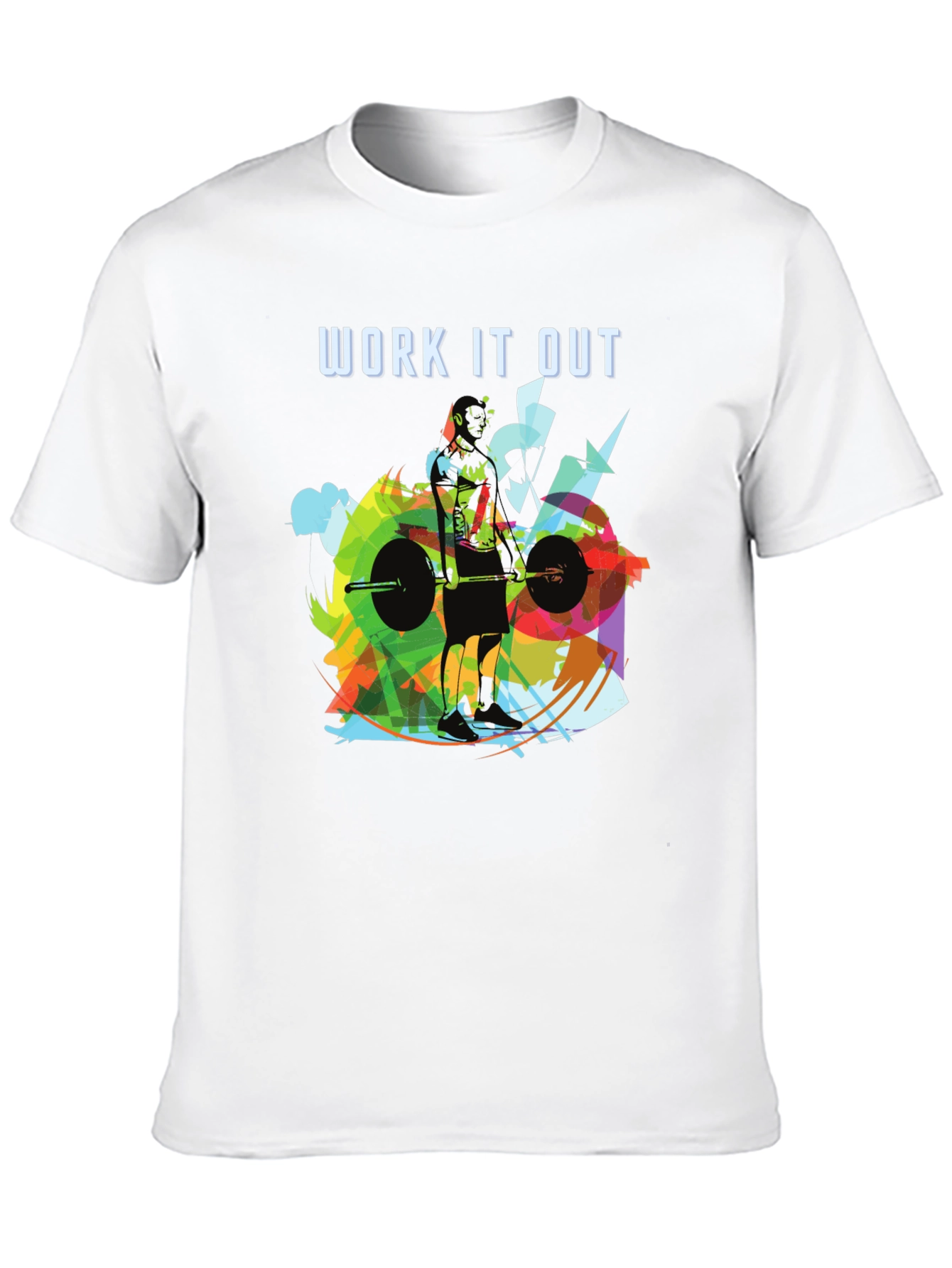 Workout Graphic Tee - Lift & Inspire