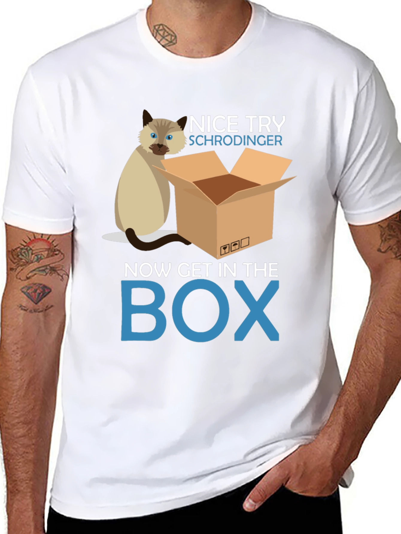 Schrödinger Cat T-Shirt - Funny Science Tee
