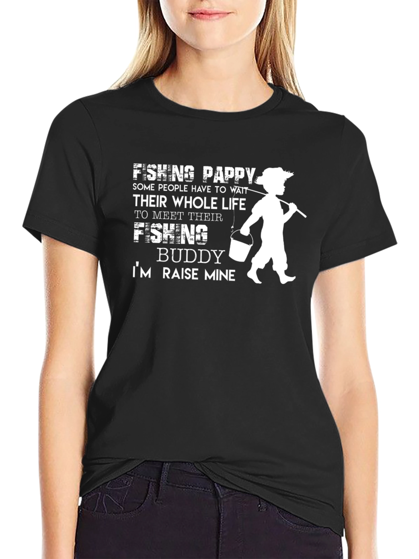 Fishing Pappy Buddy T-Shirt - Raise Mine