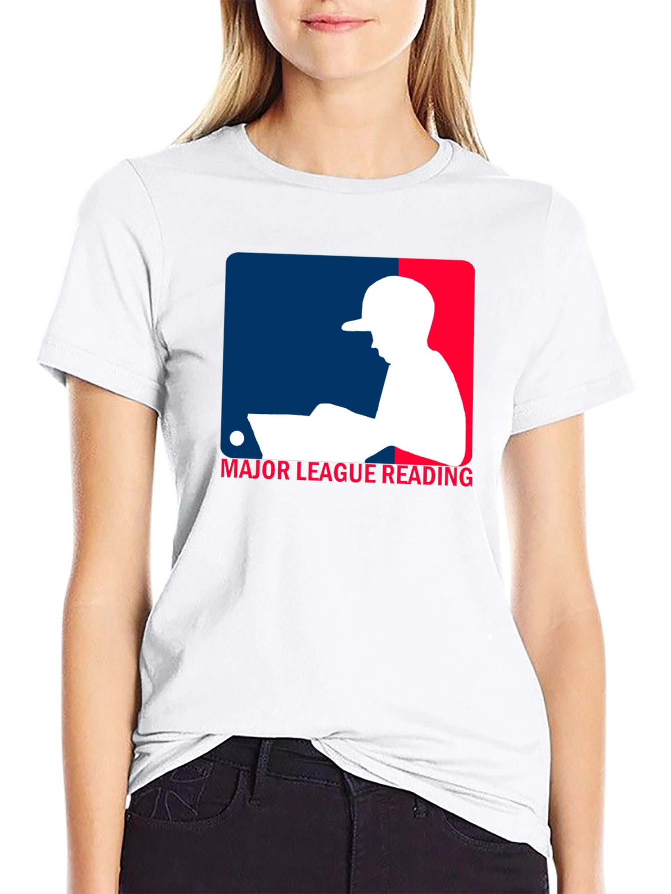 Major League Reading Black T-Shirt