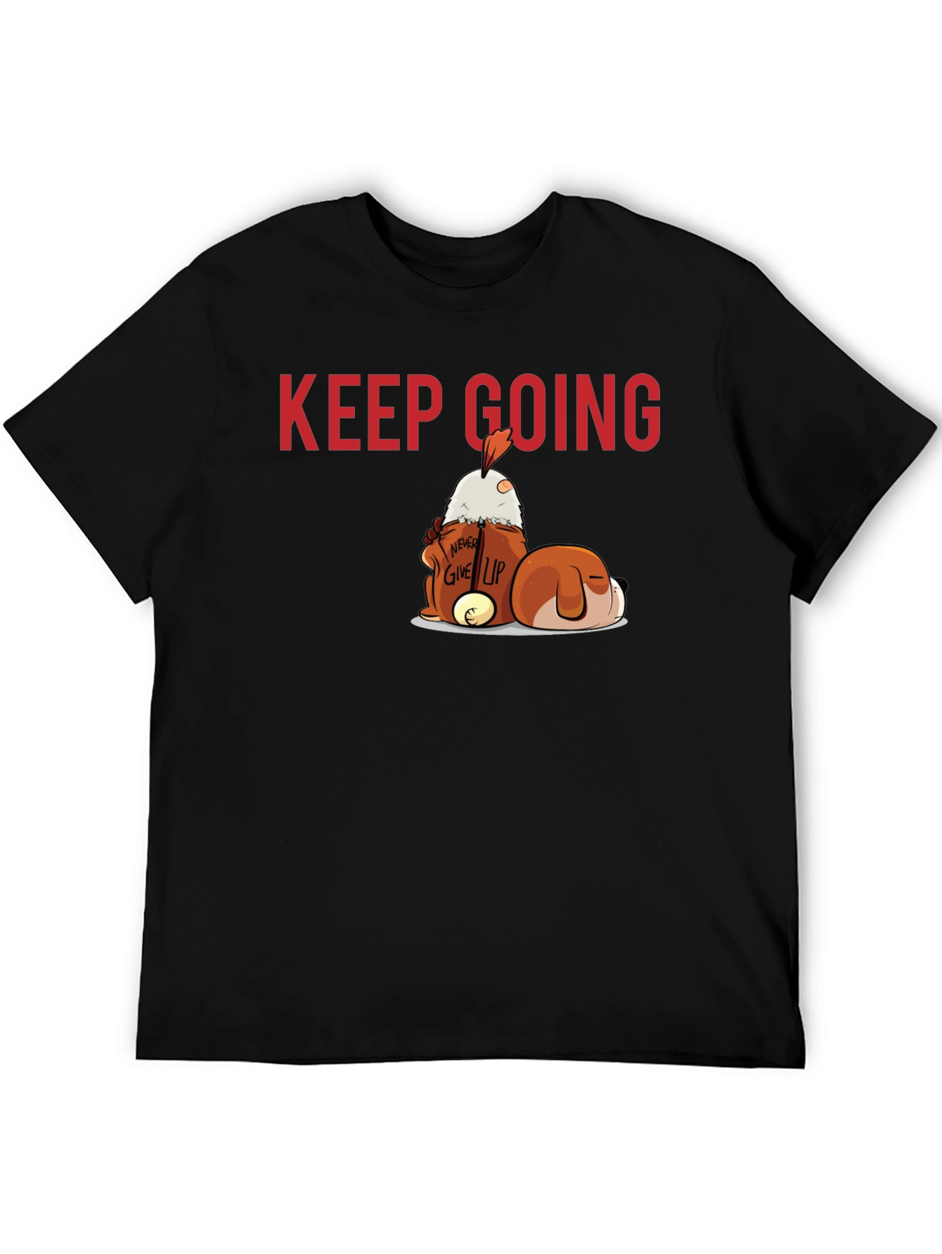 Keep Going Tee - Motivational Graphic T-Shirt