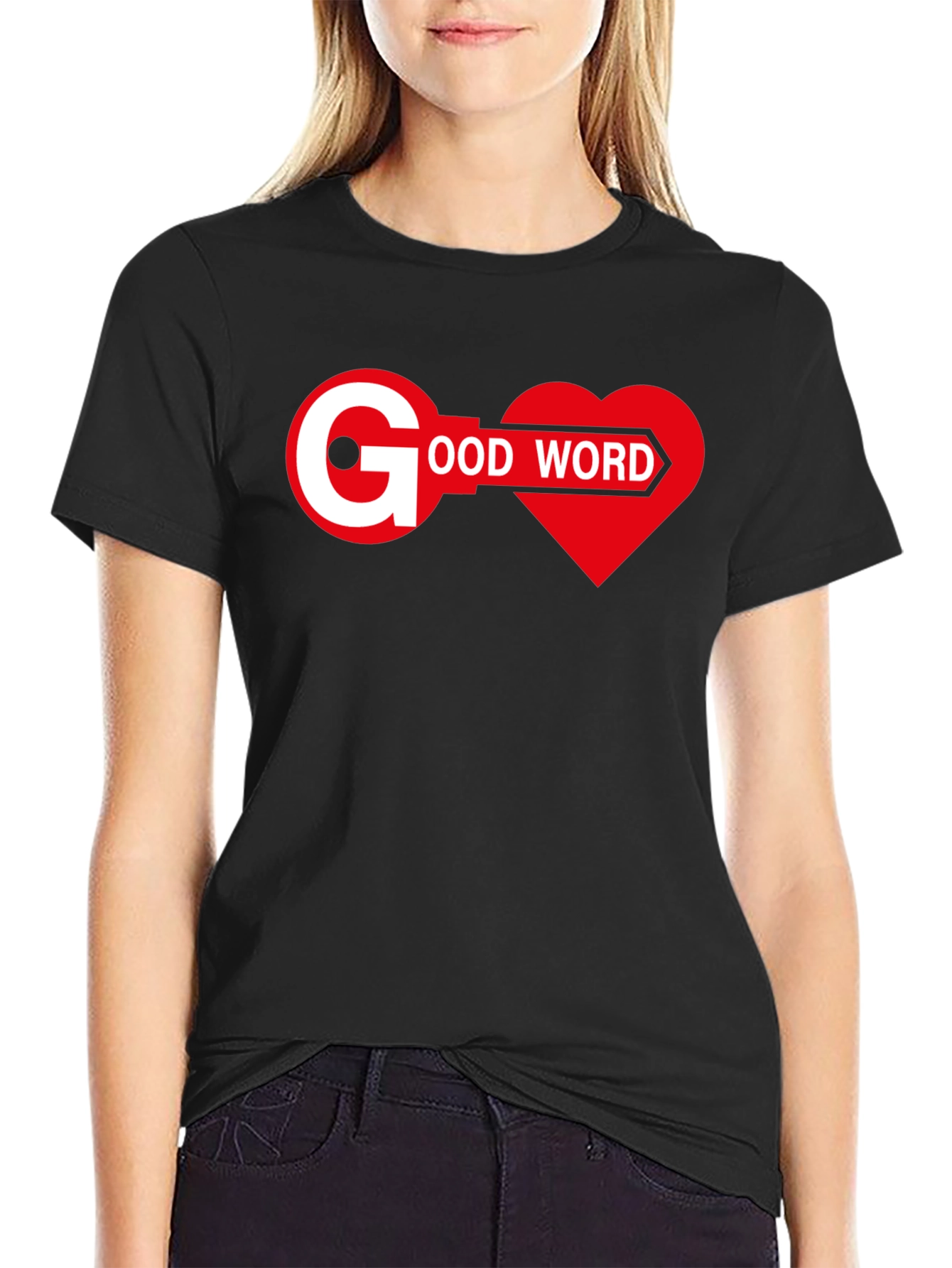 Good Word Heart Graphic T-Shirt